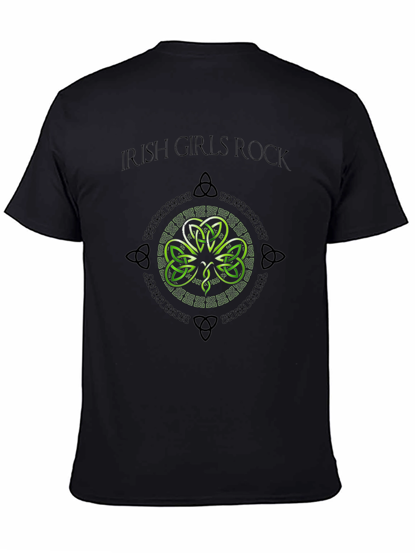 Irish Girls Rock St. Patricks Day Shamrock T-Shirt
