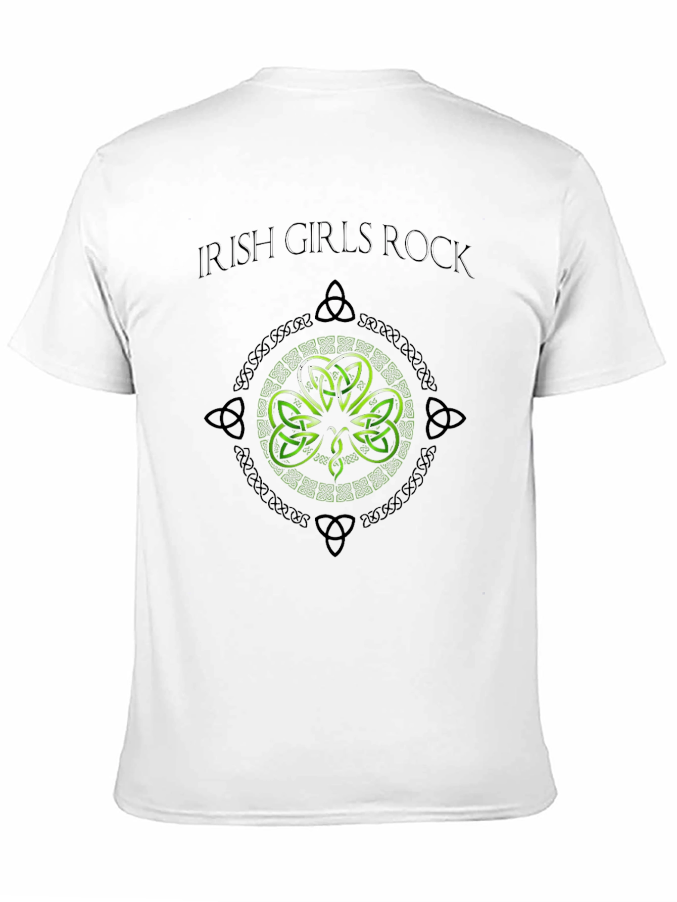 Irish Girls Rock St. Patricks Day Shamrock T-Shirt