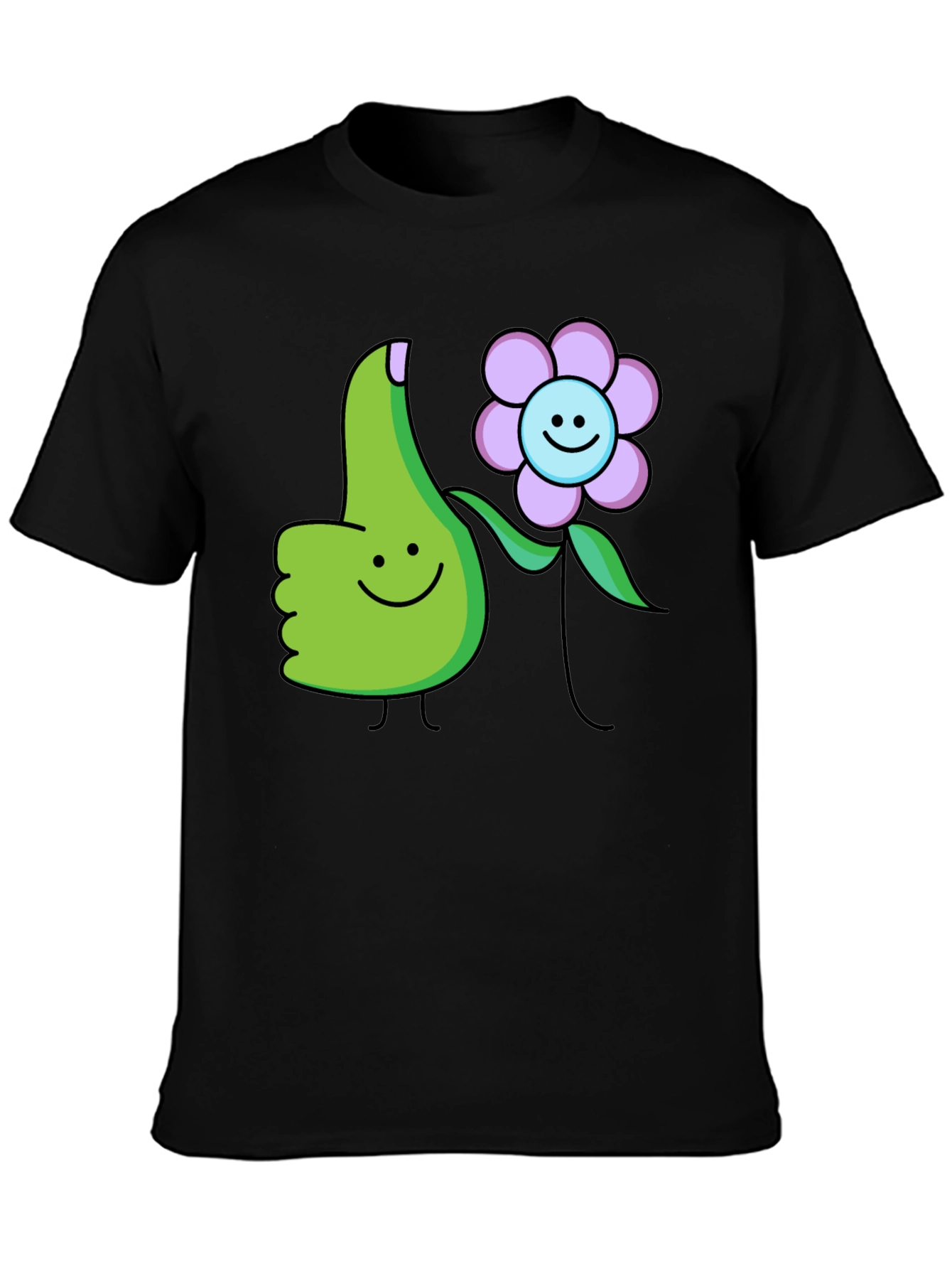 Thumbs Up Flower T-Shirt