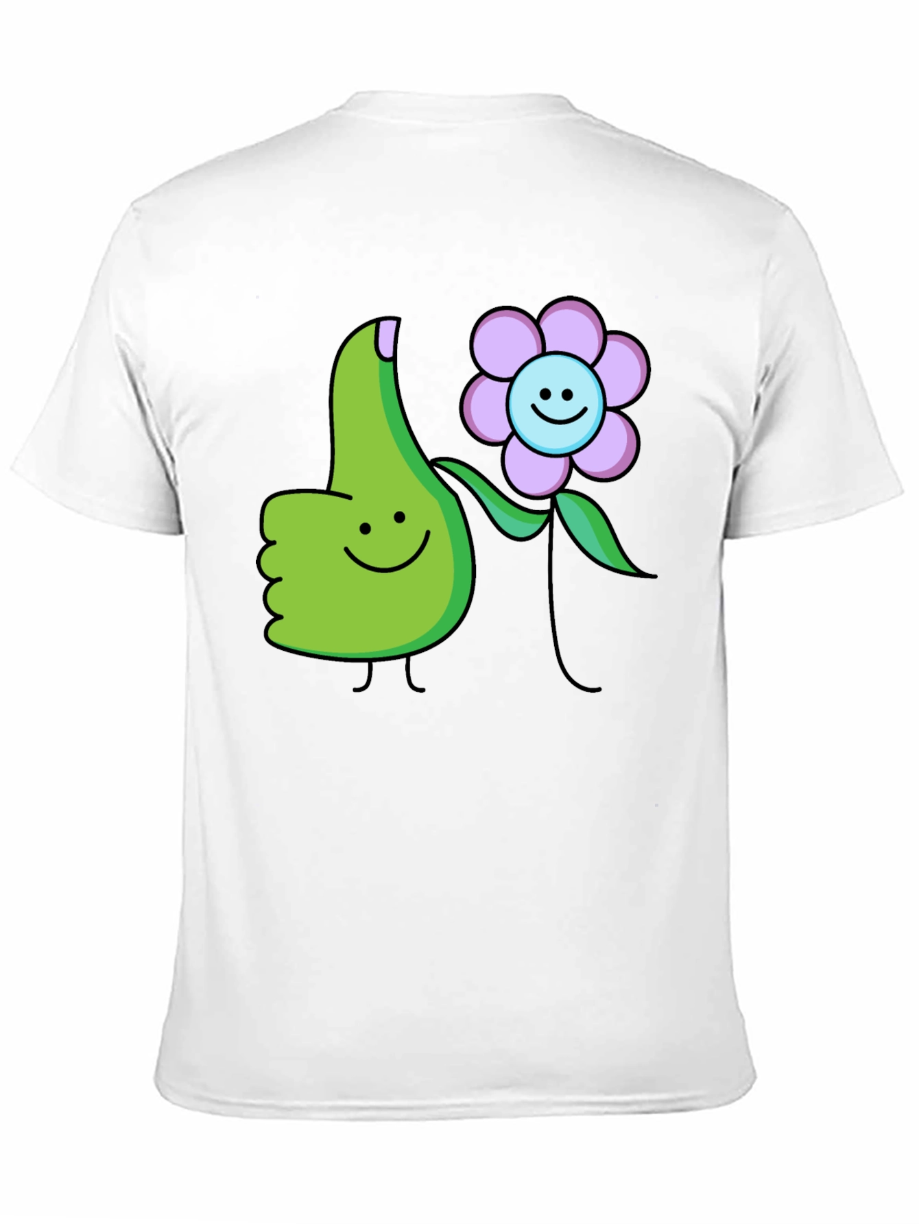 Thumbs Up Flower T-Shirt