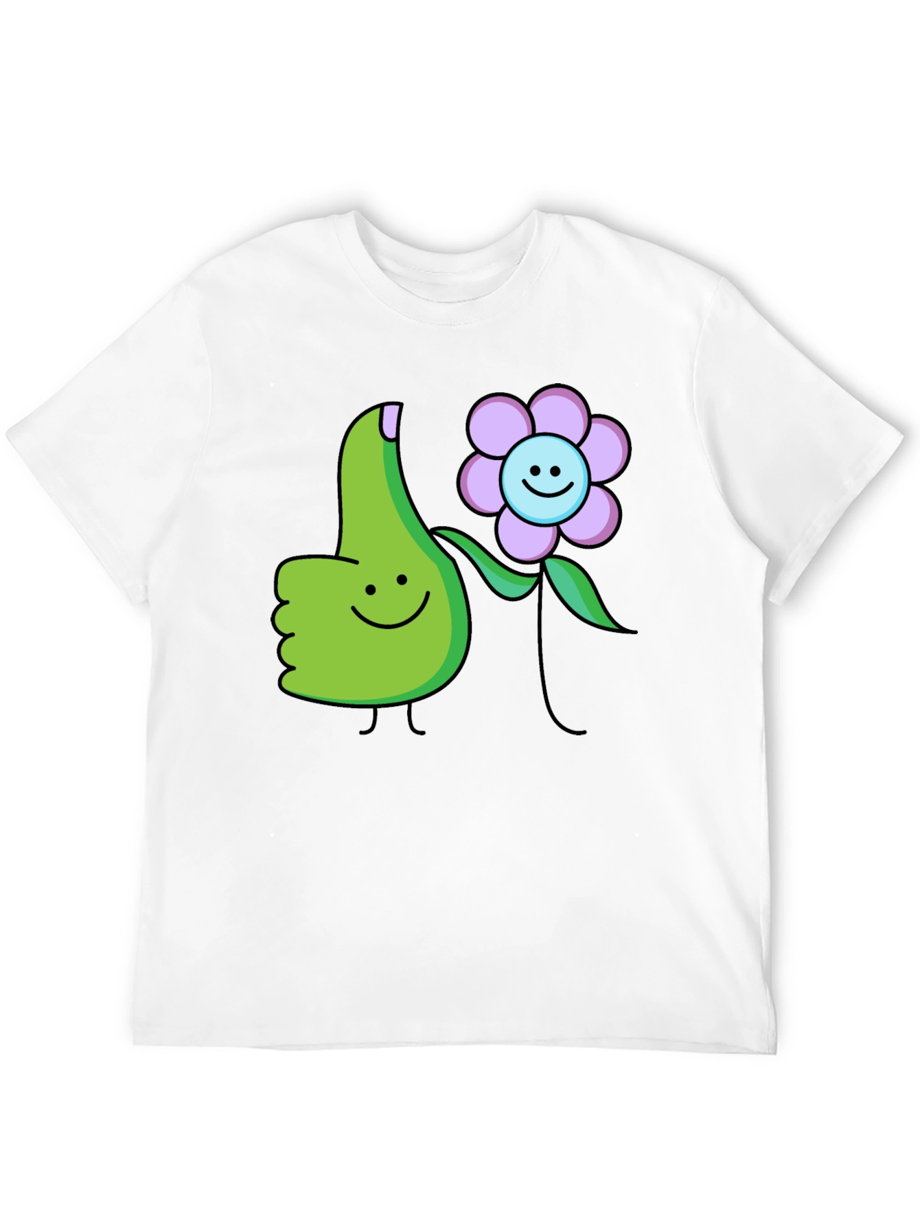 Thumbs Up Flower T-Shirt