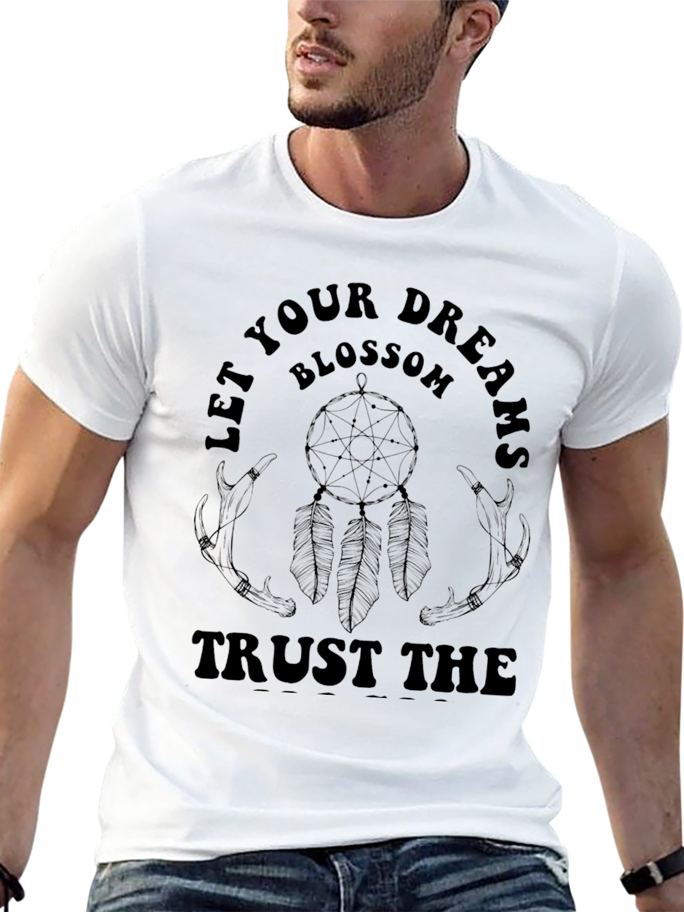 Dream Blossom Graphic Tee - Trust the Dreams