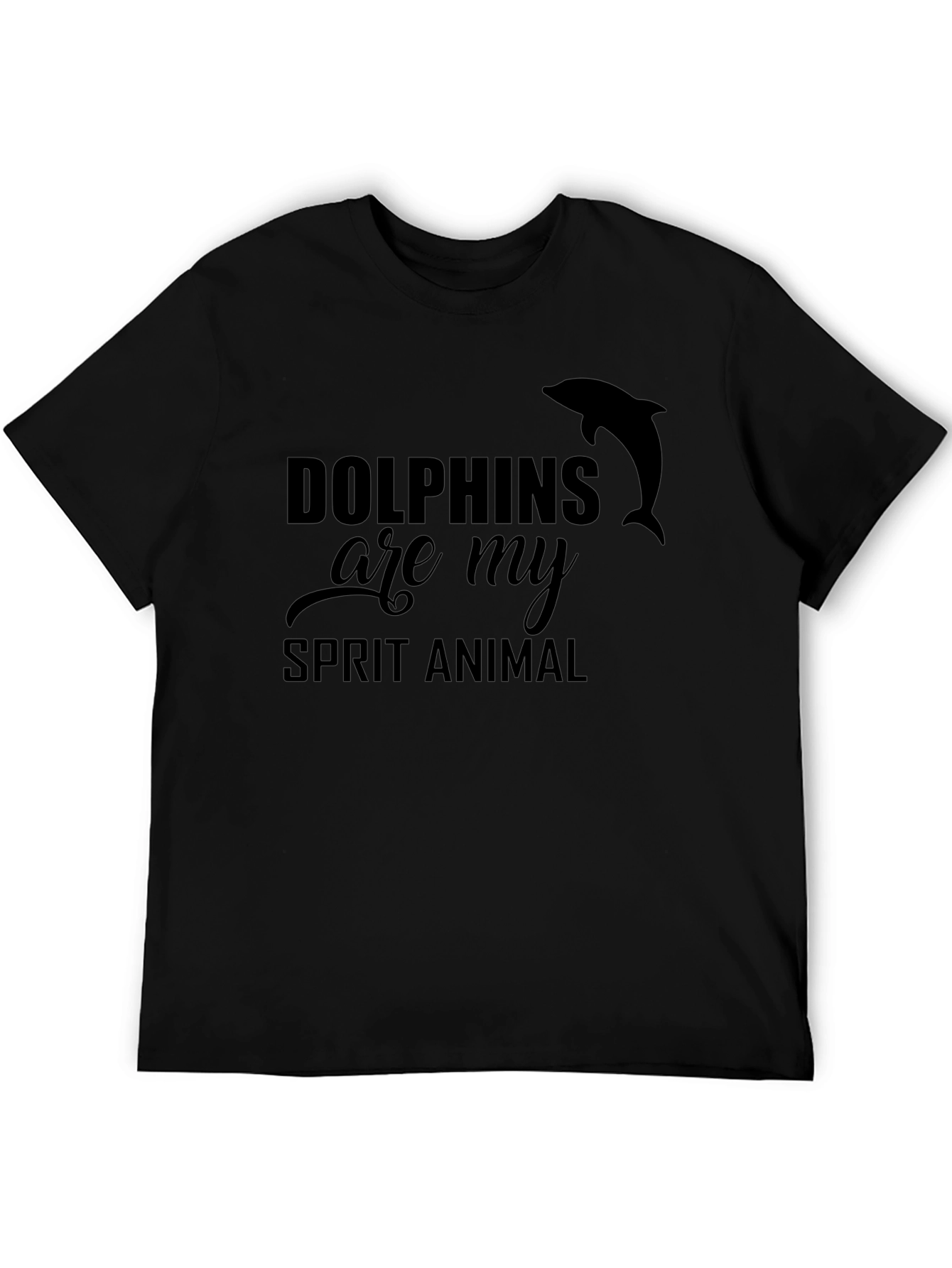 Dolphins Are My Spirit Animal Graphic Tee