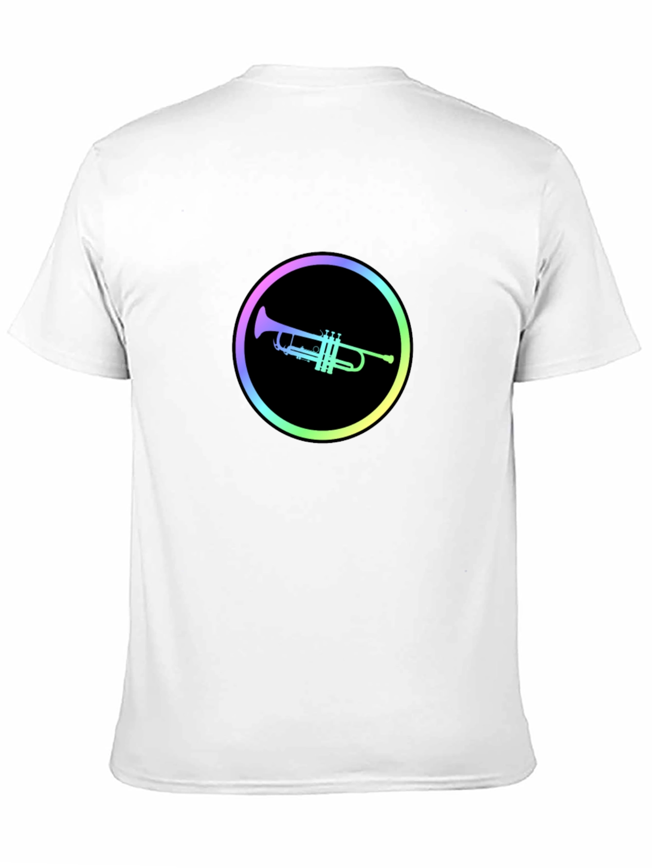 Trumpet Circle Graphic T-Shirt