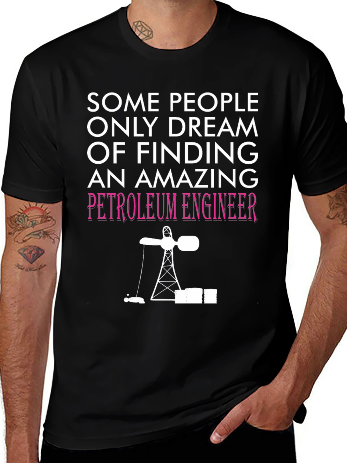 Amazing Petroleum Engineer Graphic T-Shirt