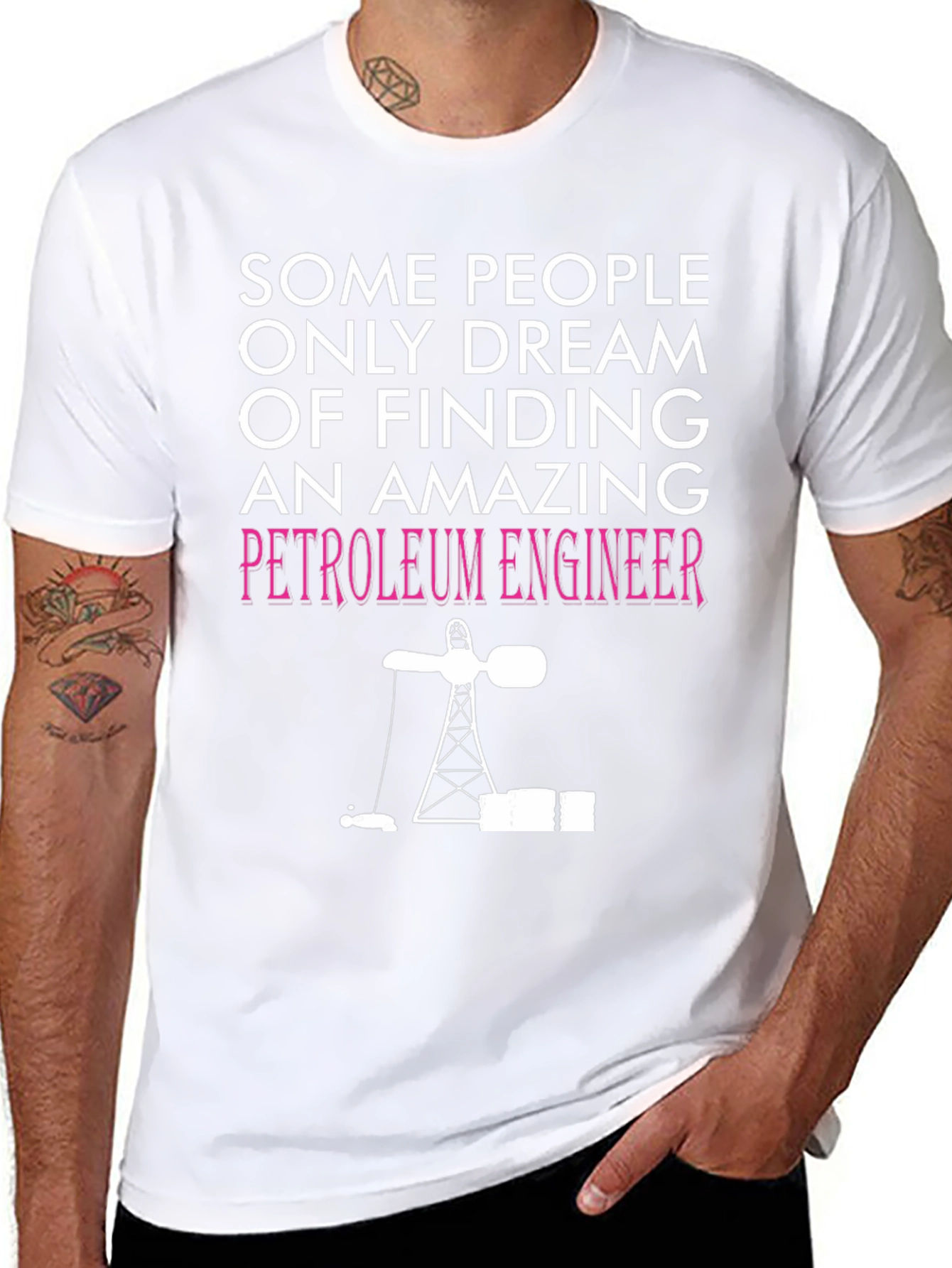 Amazing Petroleum Engineer Graphic T-Shirt