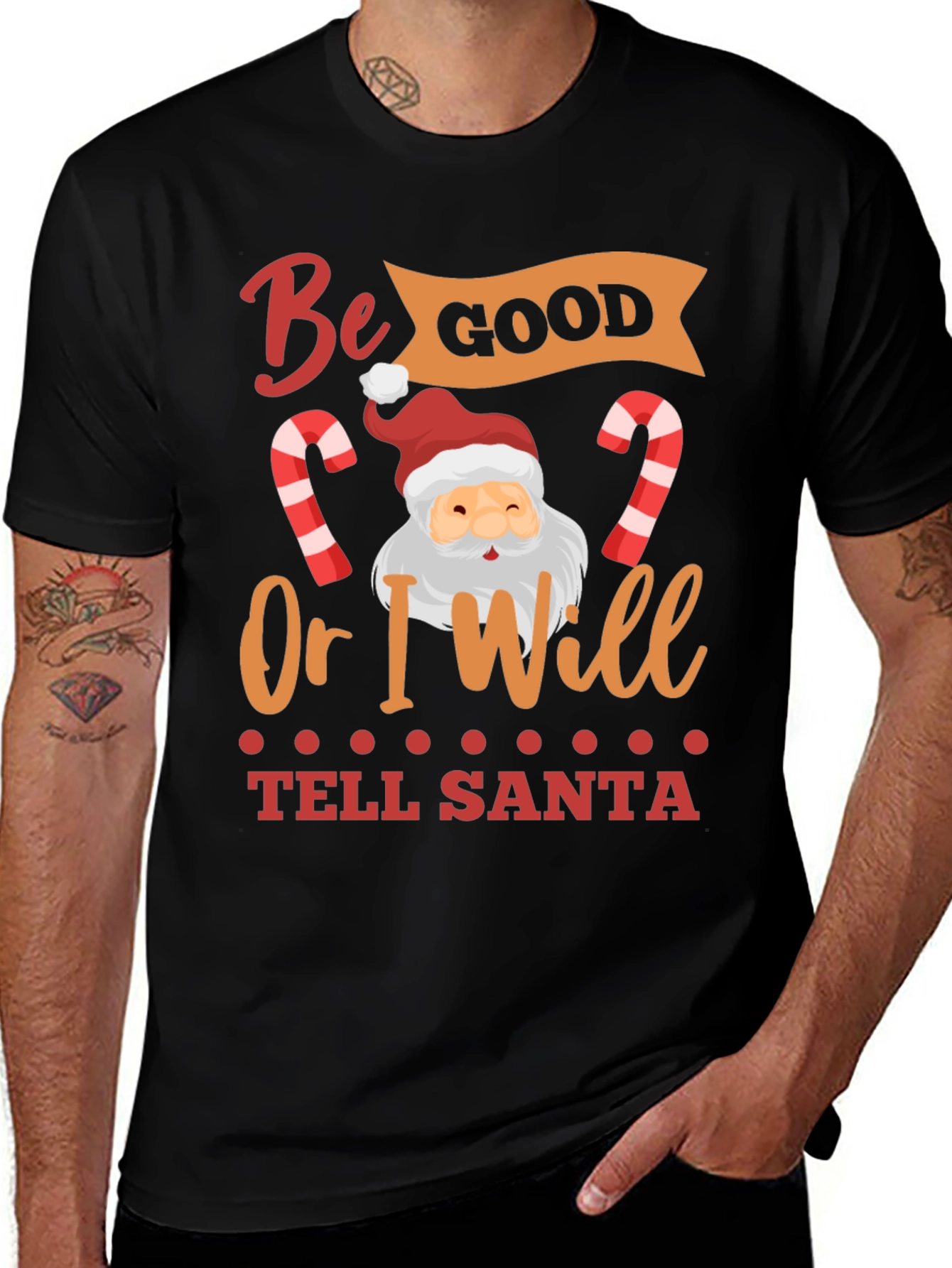 Funny Christmas Santa T-Shirt