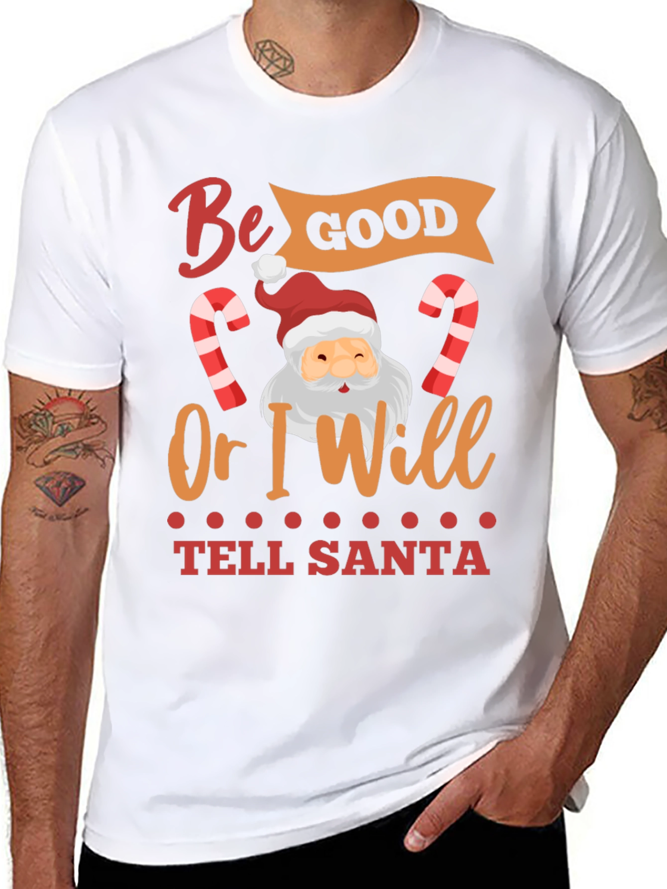 Funny Christmas Santa T-Shirt