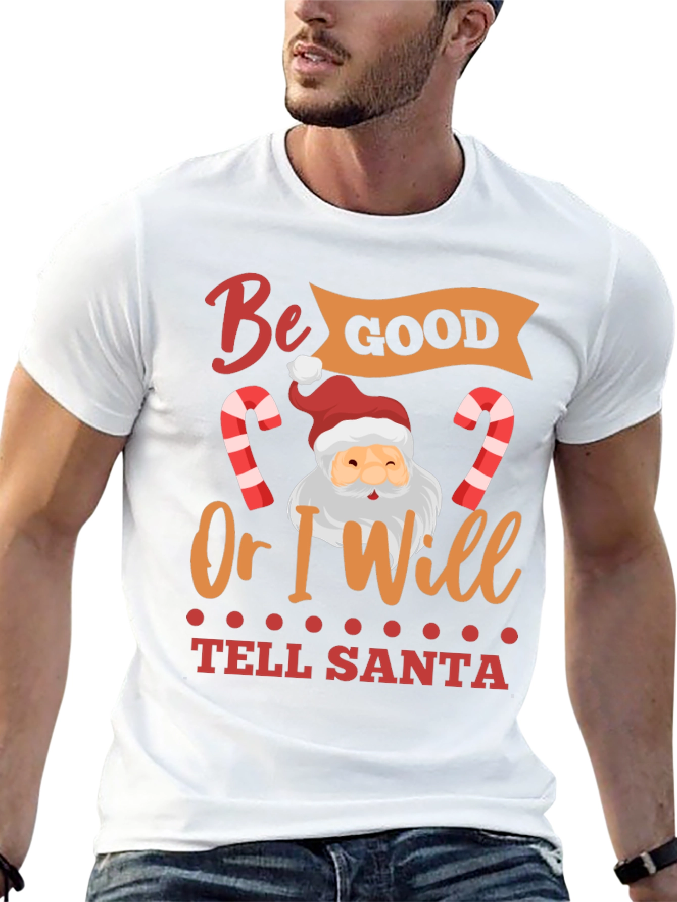 Funny Christmas Santa T-Shirt