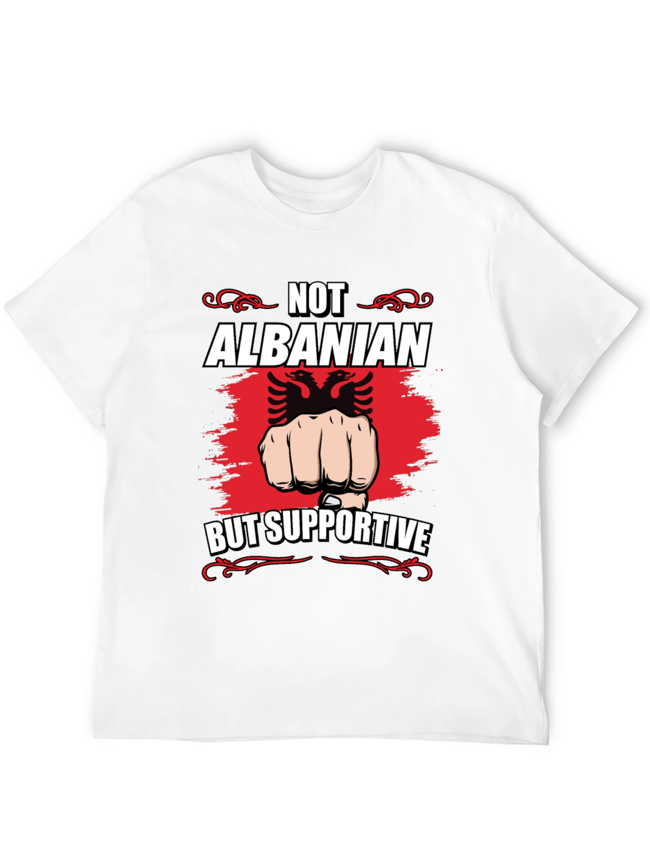 Albanian Supporter Graphic T-Shirt