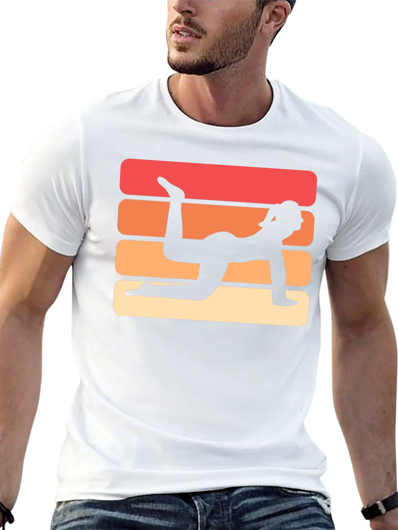 Retro Fitness Silhouette Tee