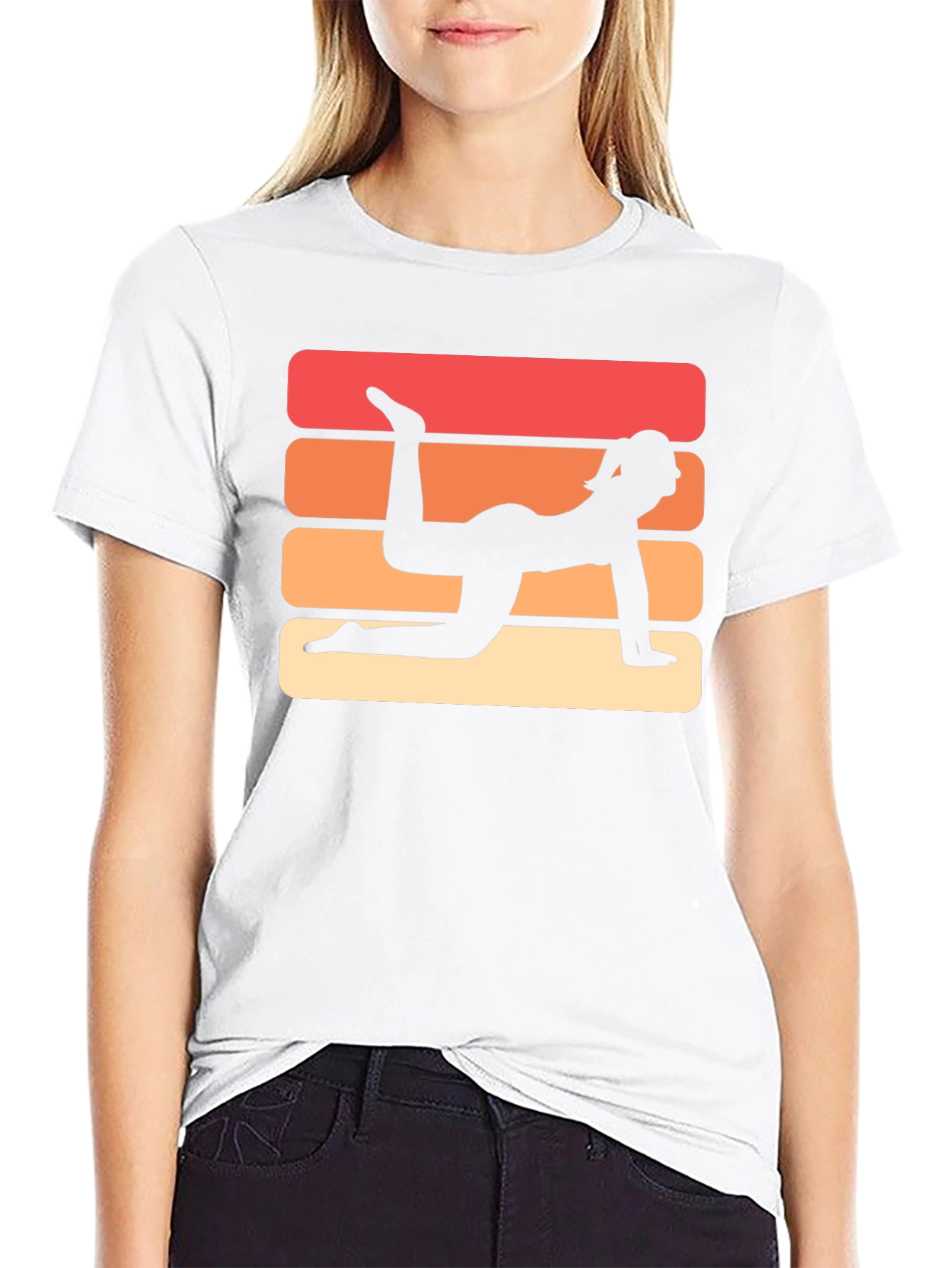 Retro Fitness Silhouette Tee