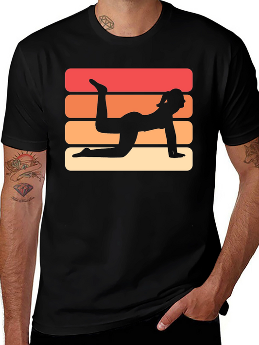 Retro Fitness Silhouette Tee