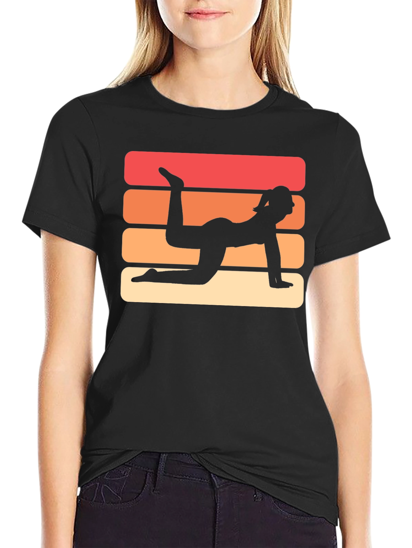 Retro Fitness Silhouette Tee