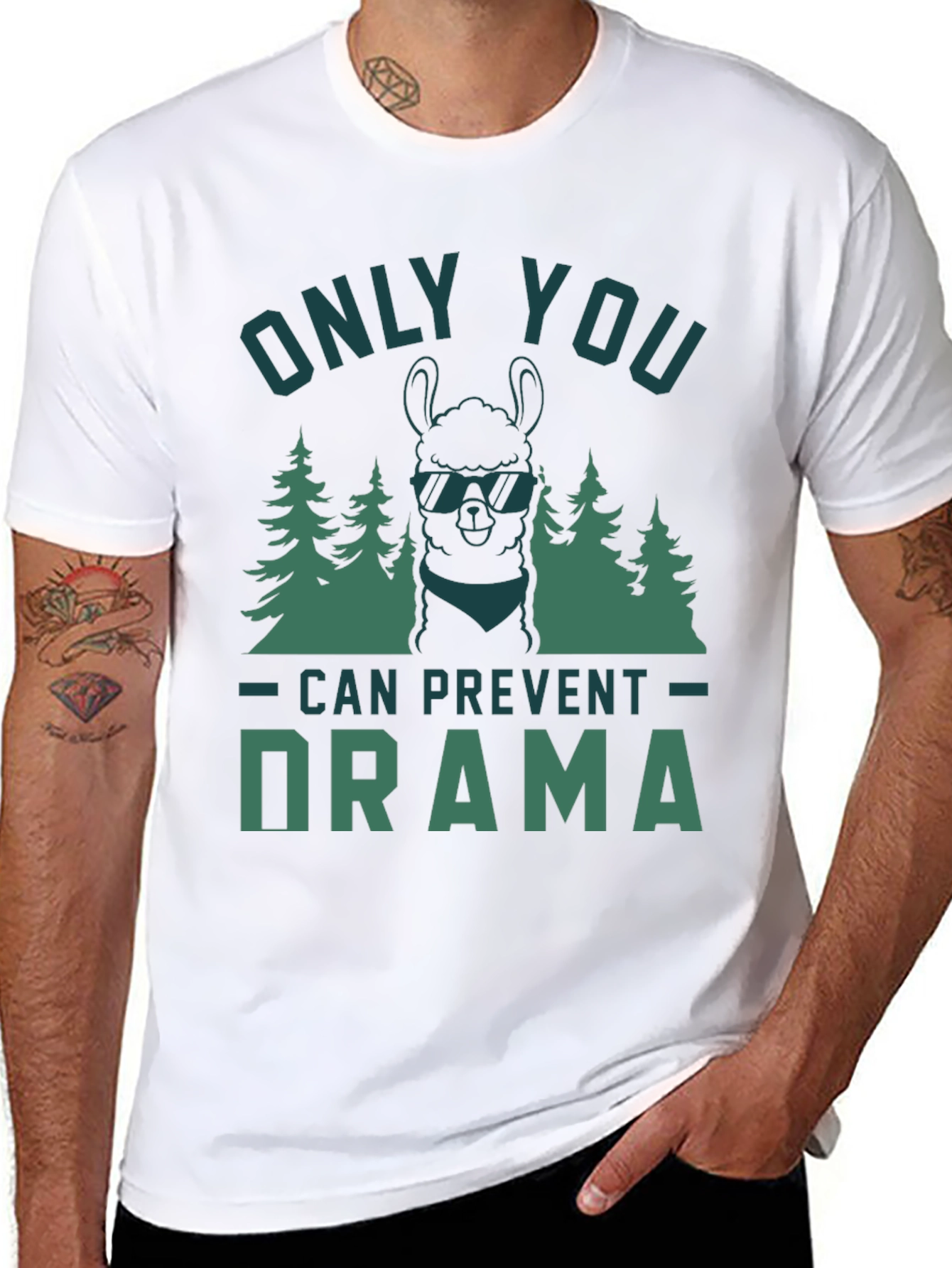 Only You Can Prevent Drama Graphic Tee