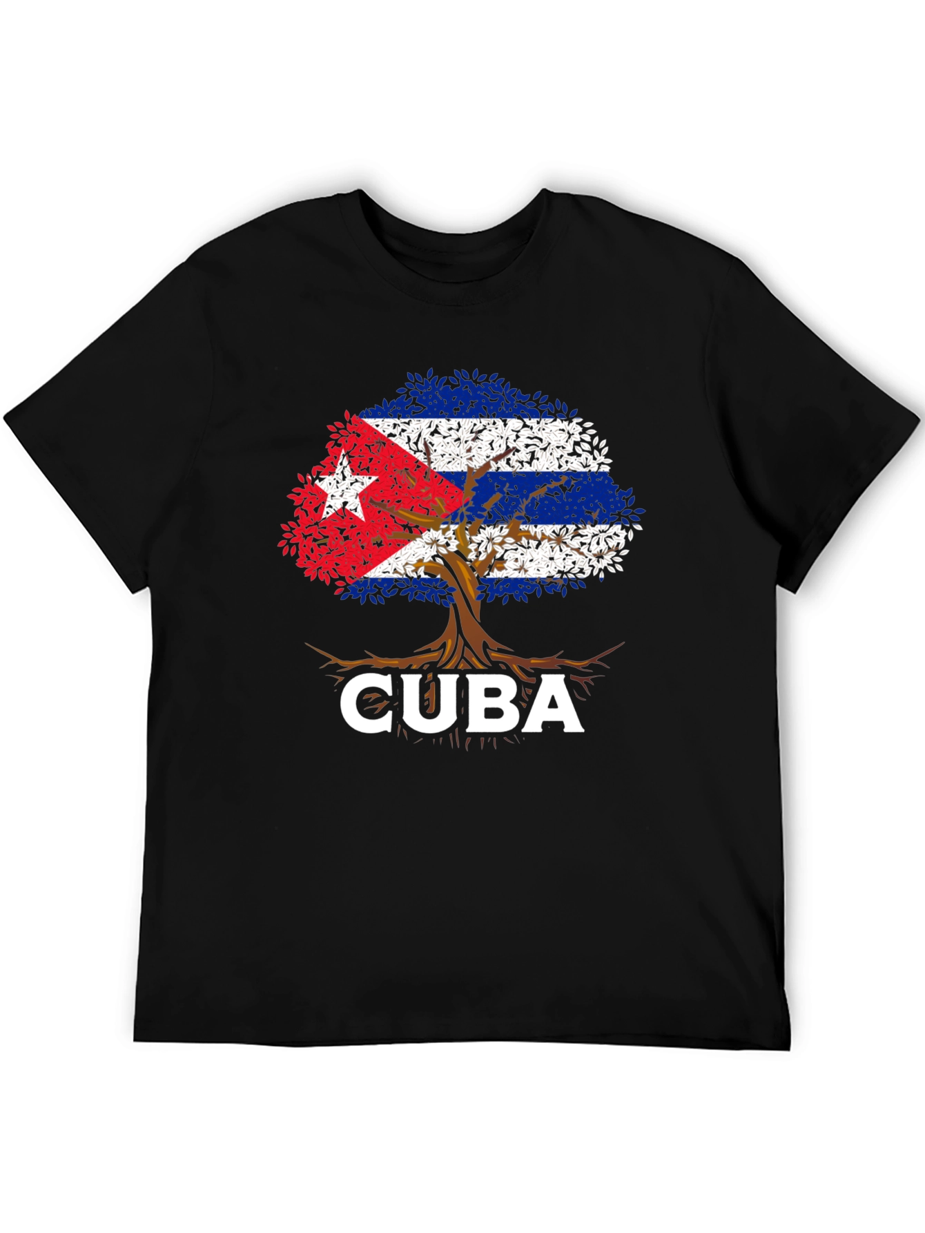 Cuba Flag Tree T-Shirt - Island Pride