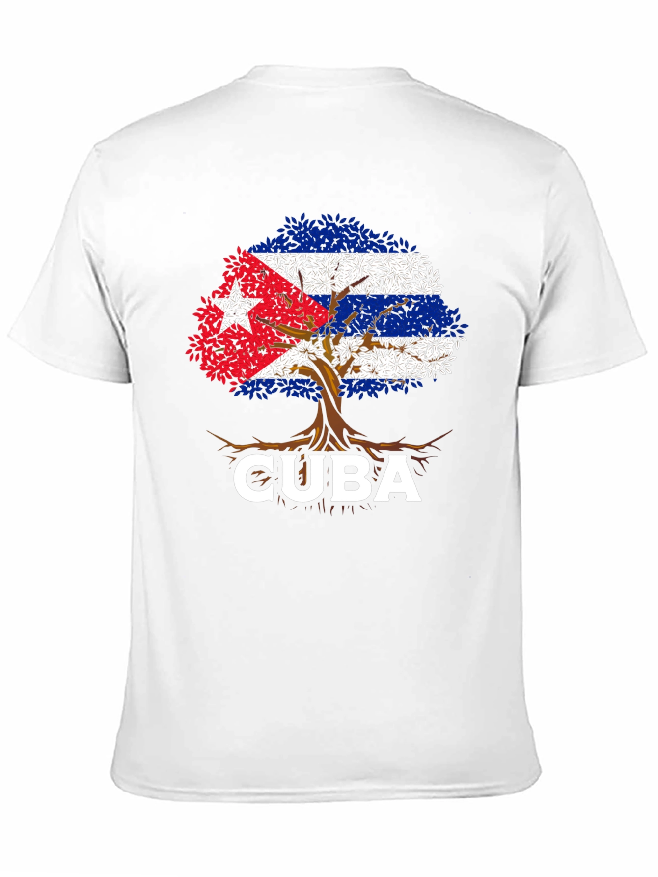 Cuba Flag Tree T-Shirt - Island Pride