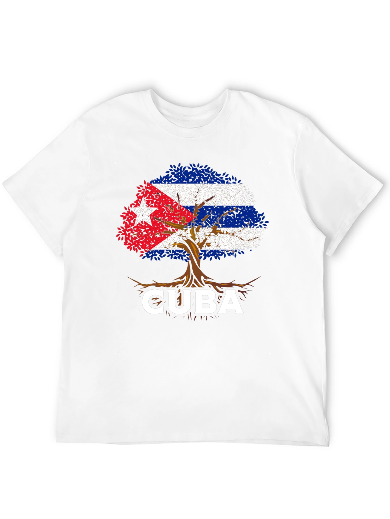 Cuba Flag Tree T-Shirt - Island Pride