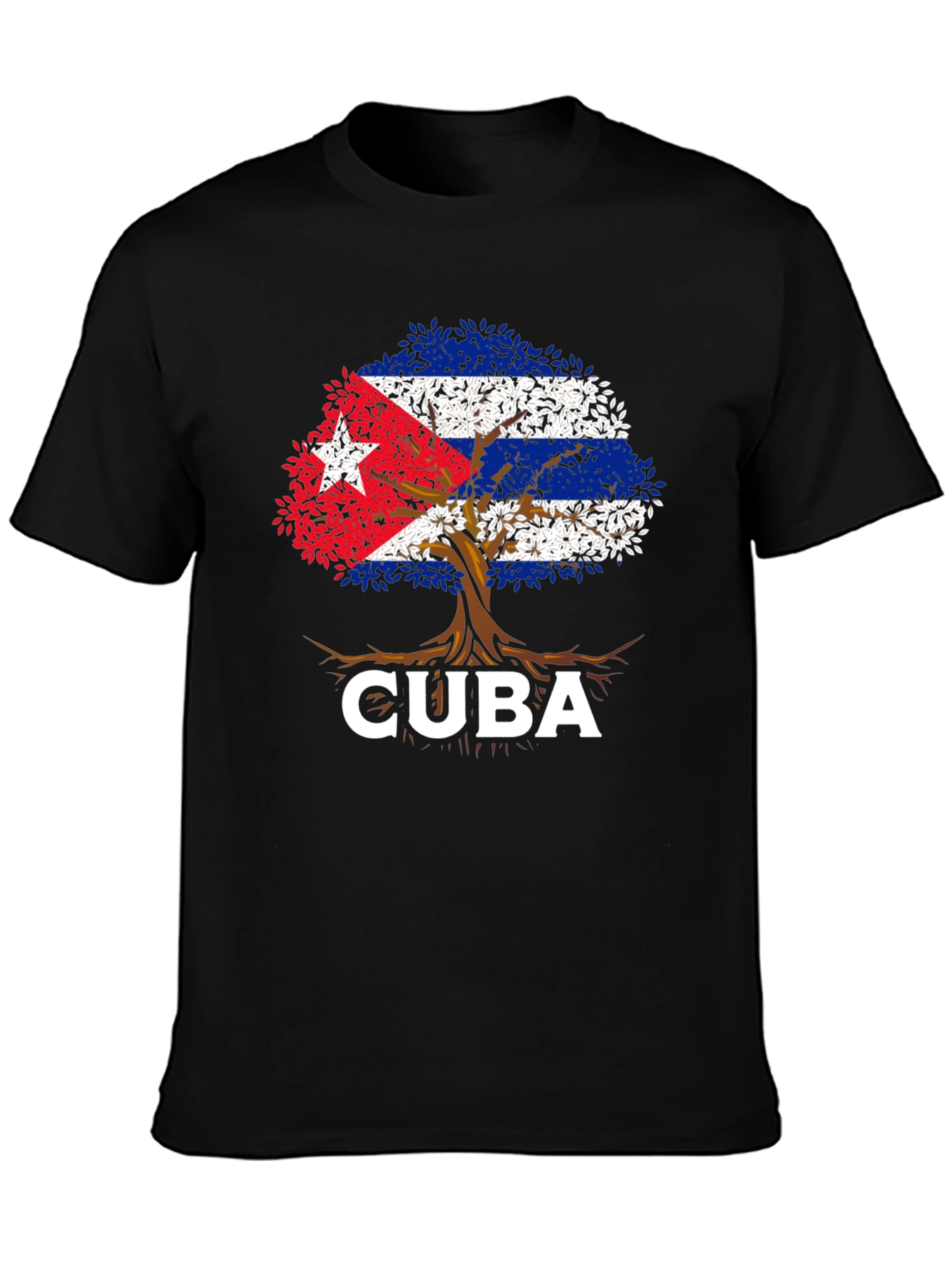 Cuba Flag Tree T-Shirt - Island Pride