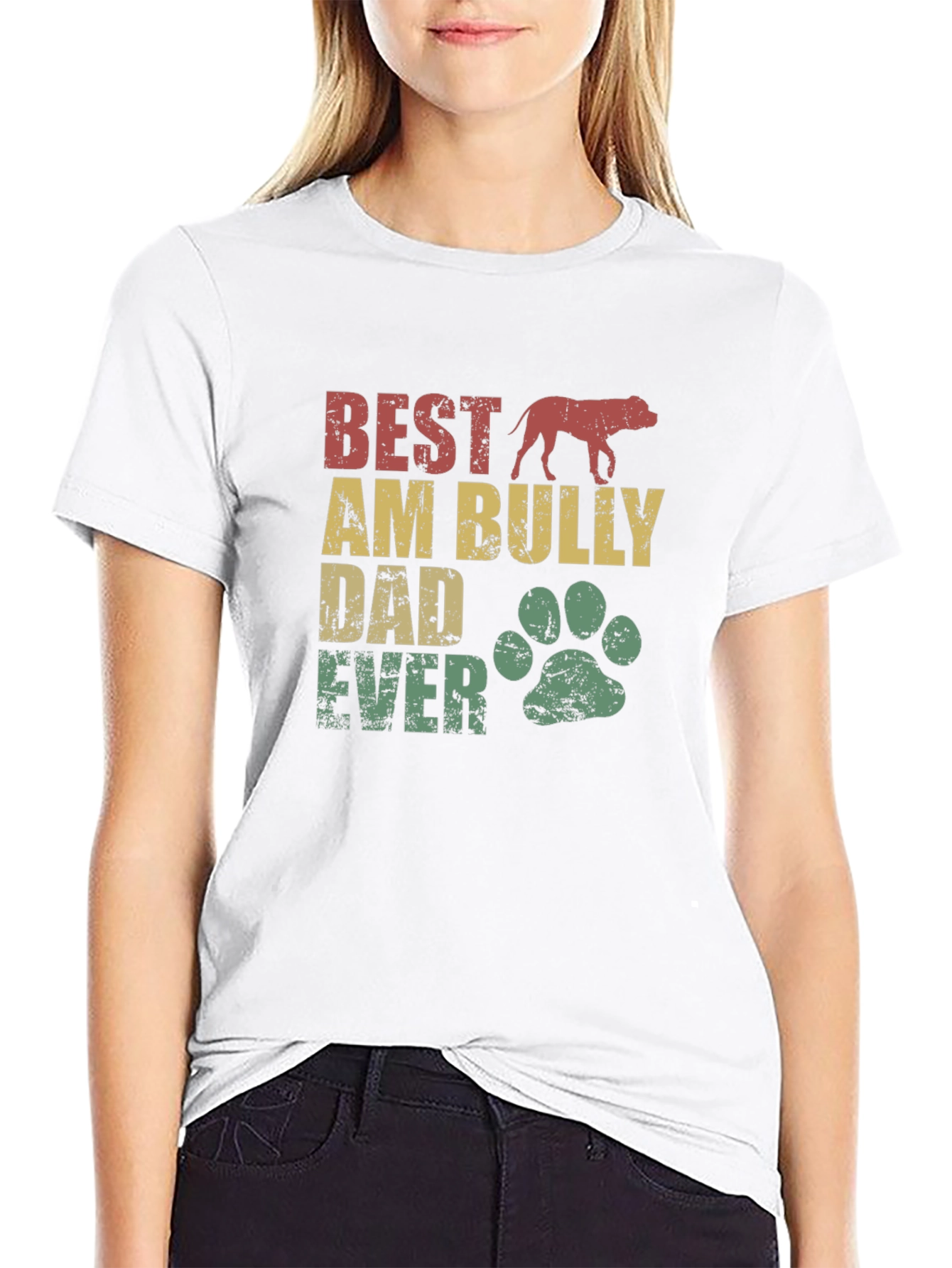 Best AM Bully Dad Ever T-Shirt