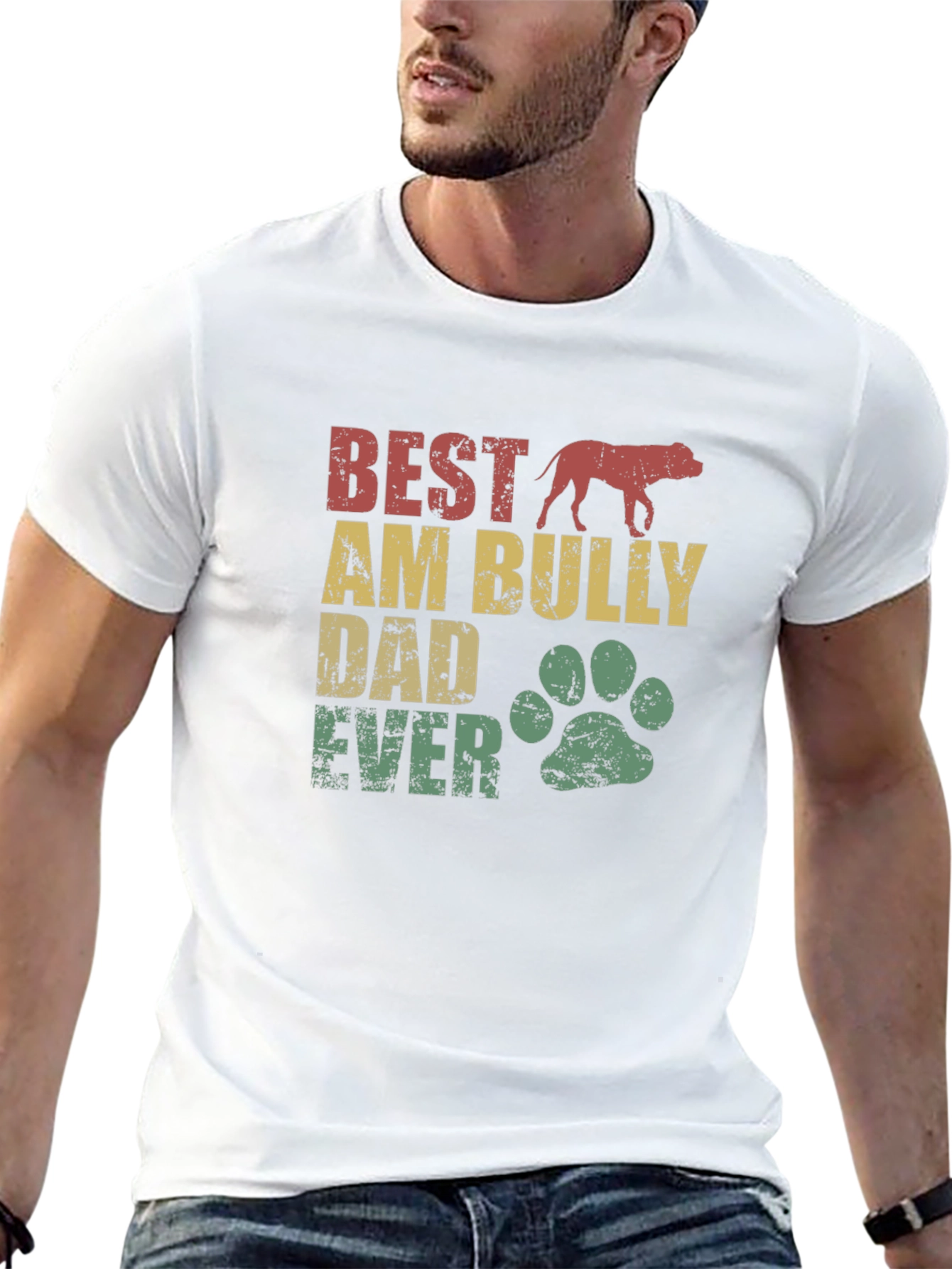 Best AM Bully Dad Ever T-Shirt