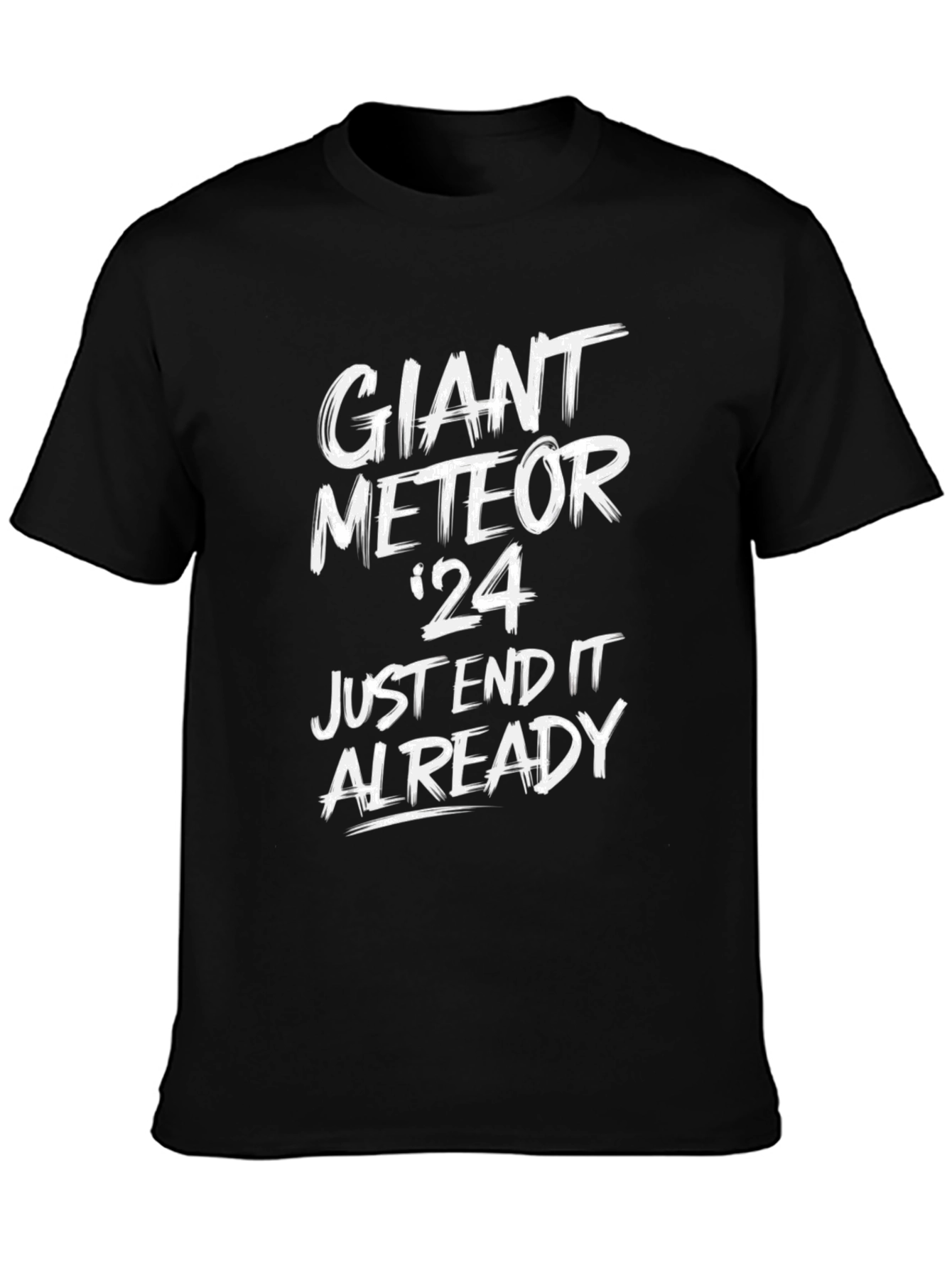Giant Meteor 2024 Sarcastic T-Shirt