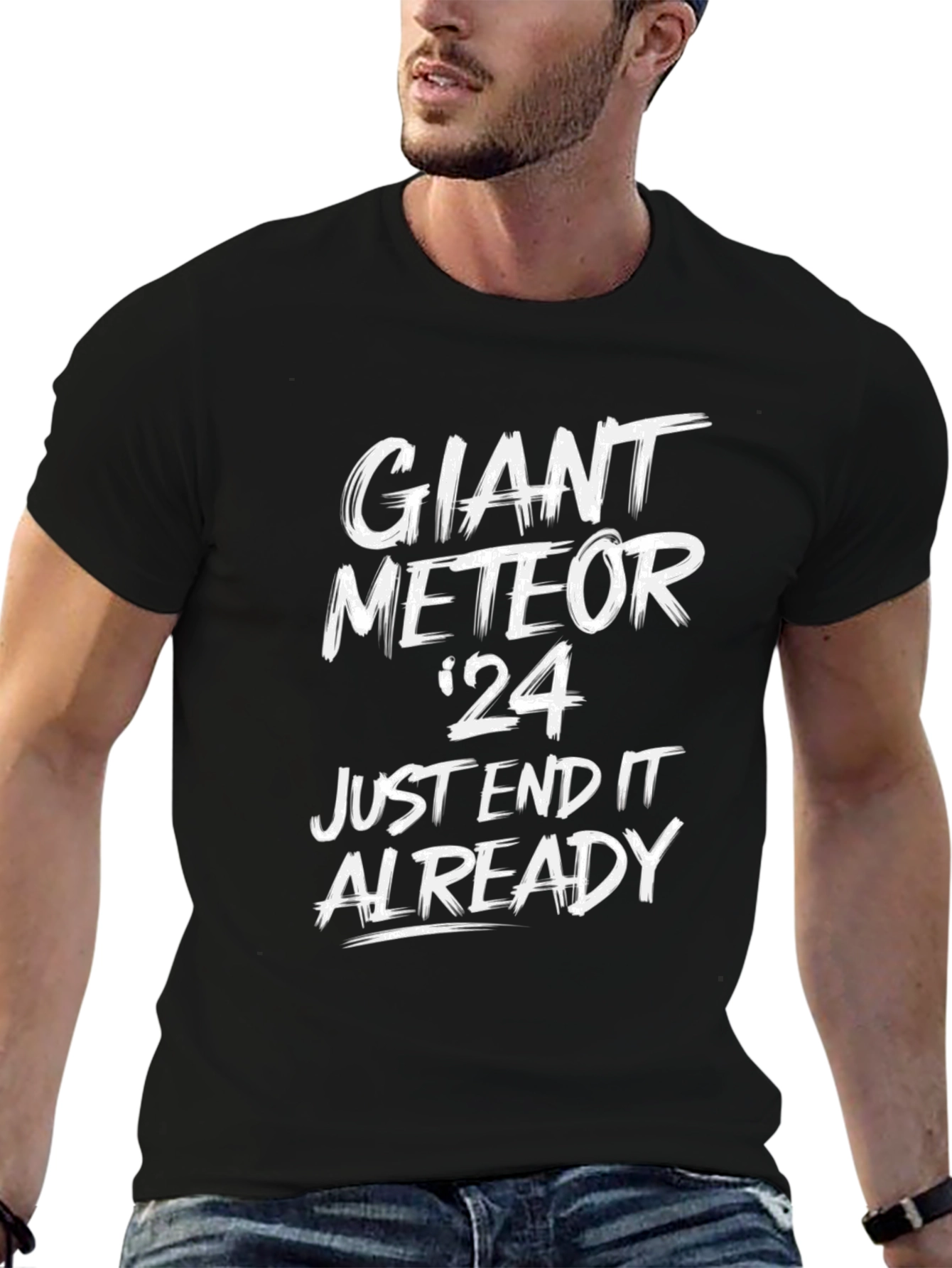 Giant Meteor 2024 Sarcastic T-Shirt