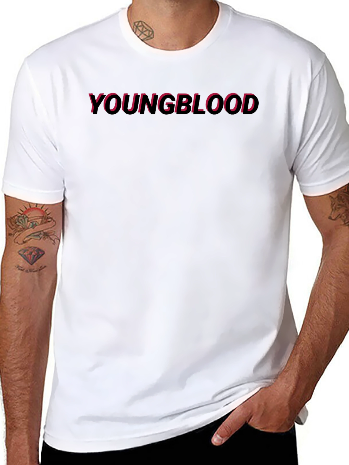 YOUNGBLOOD Graphic T-Shirt - Classic Black Tee