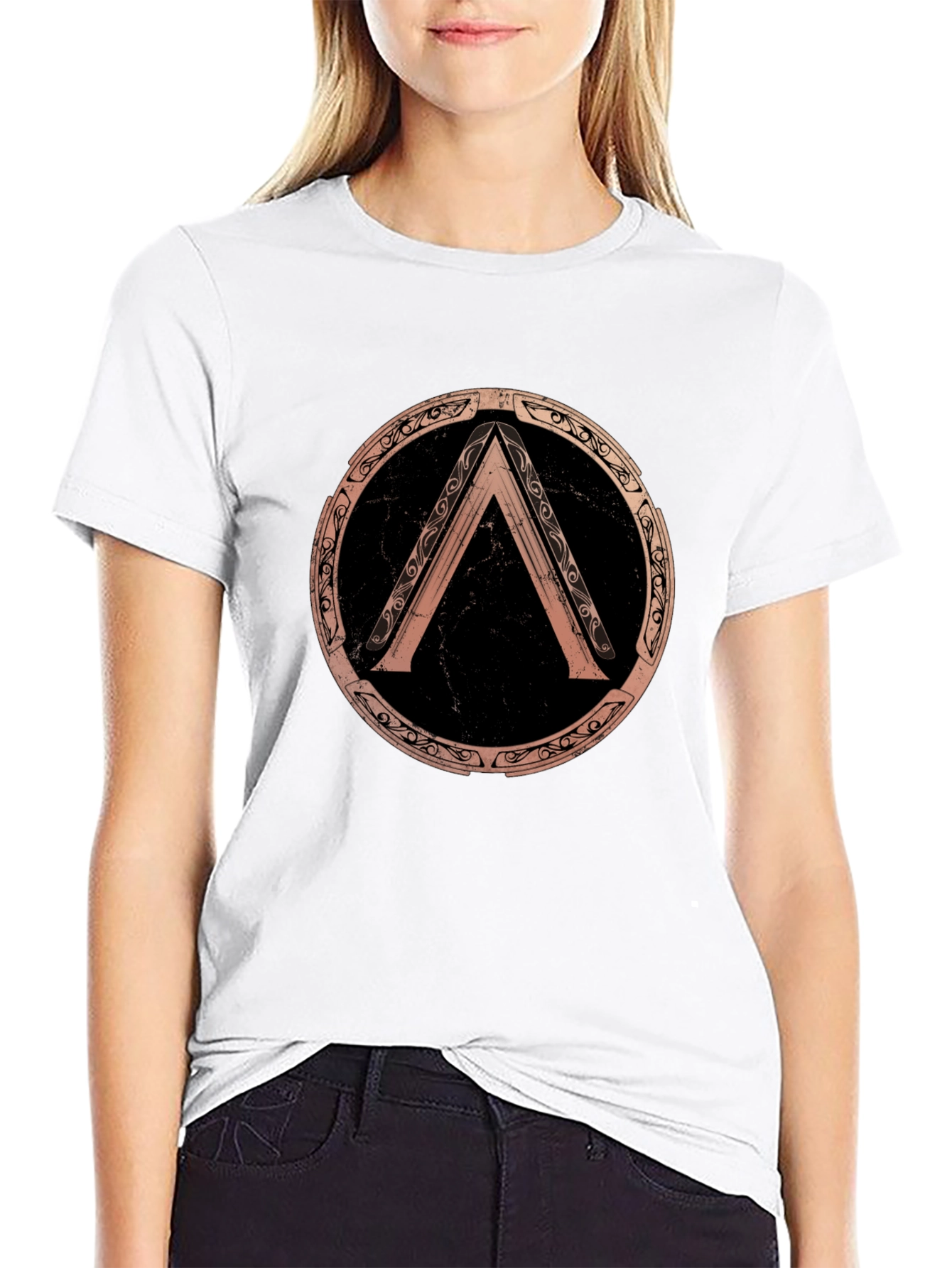 Spartan Logo T-Shirt - Classic Warrior Design