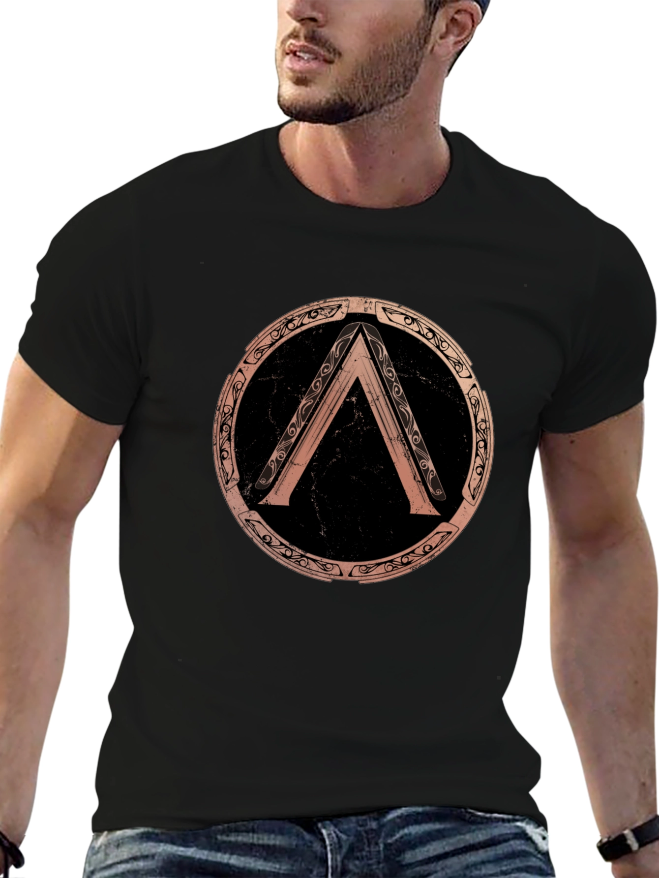 Spartan Logo T-Shirt - Classic Warrior Design