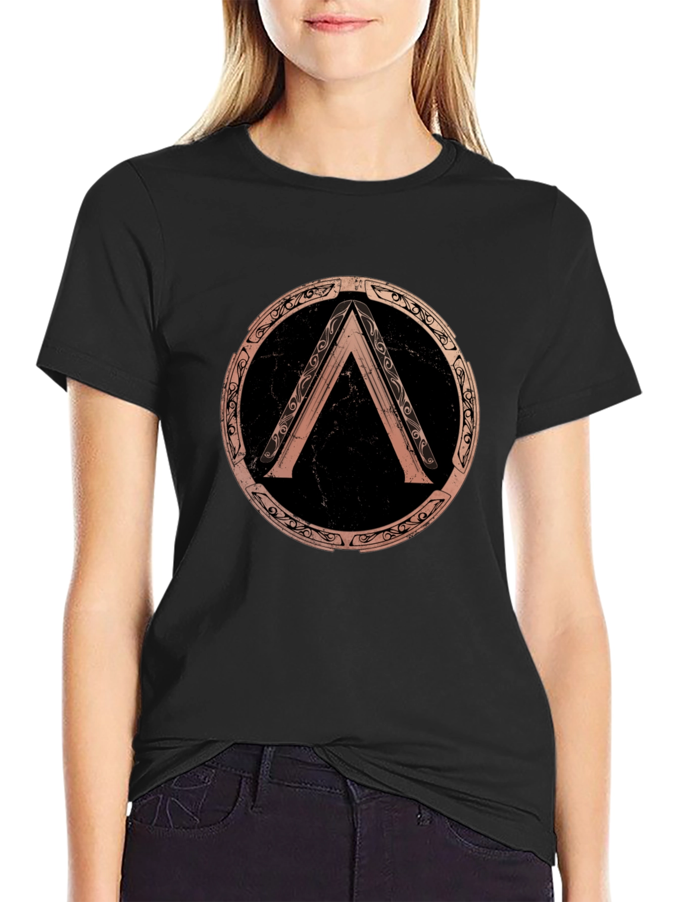 Spartan Logo T-Shirt - Classic Warrior Design