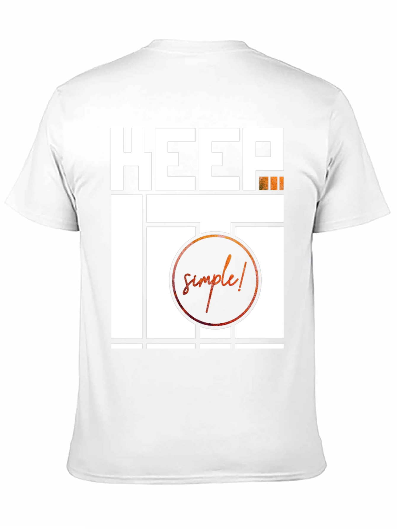 Keep It Simple Graphic T-Shirt