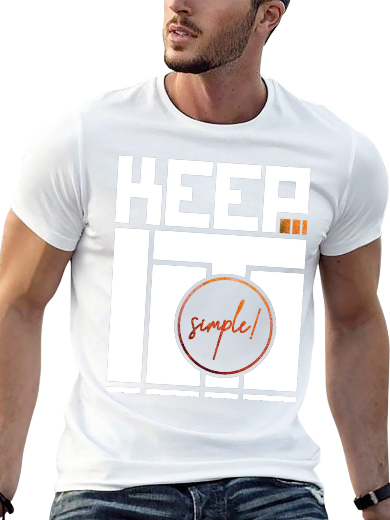 Keep It Simple Graphic T-Shirt