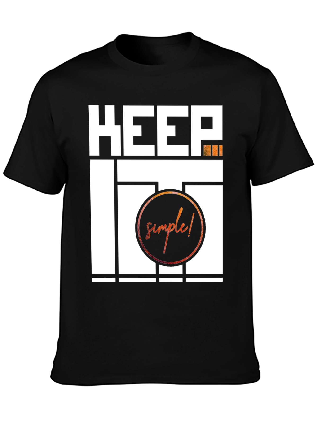 Keep It Simple Graphic T-Shirt