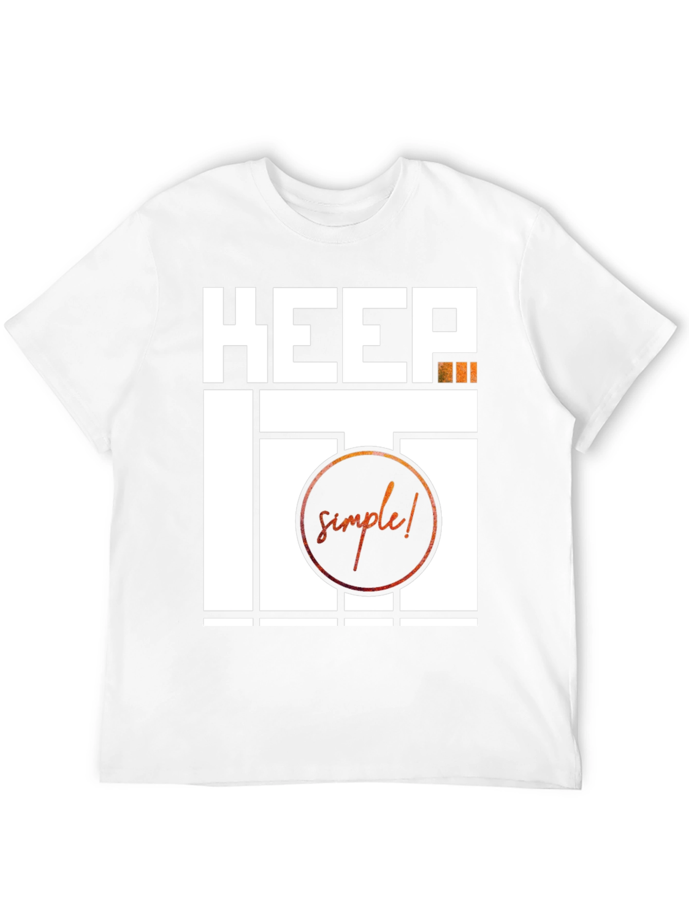 Keep It Simple Graphic T-Shirt