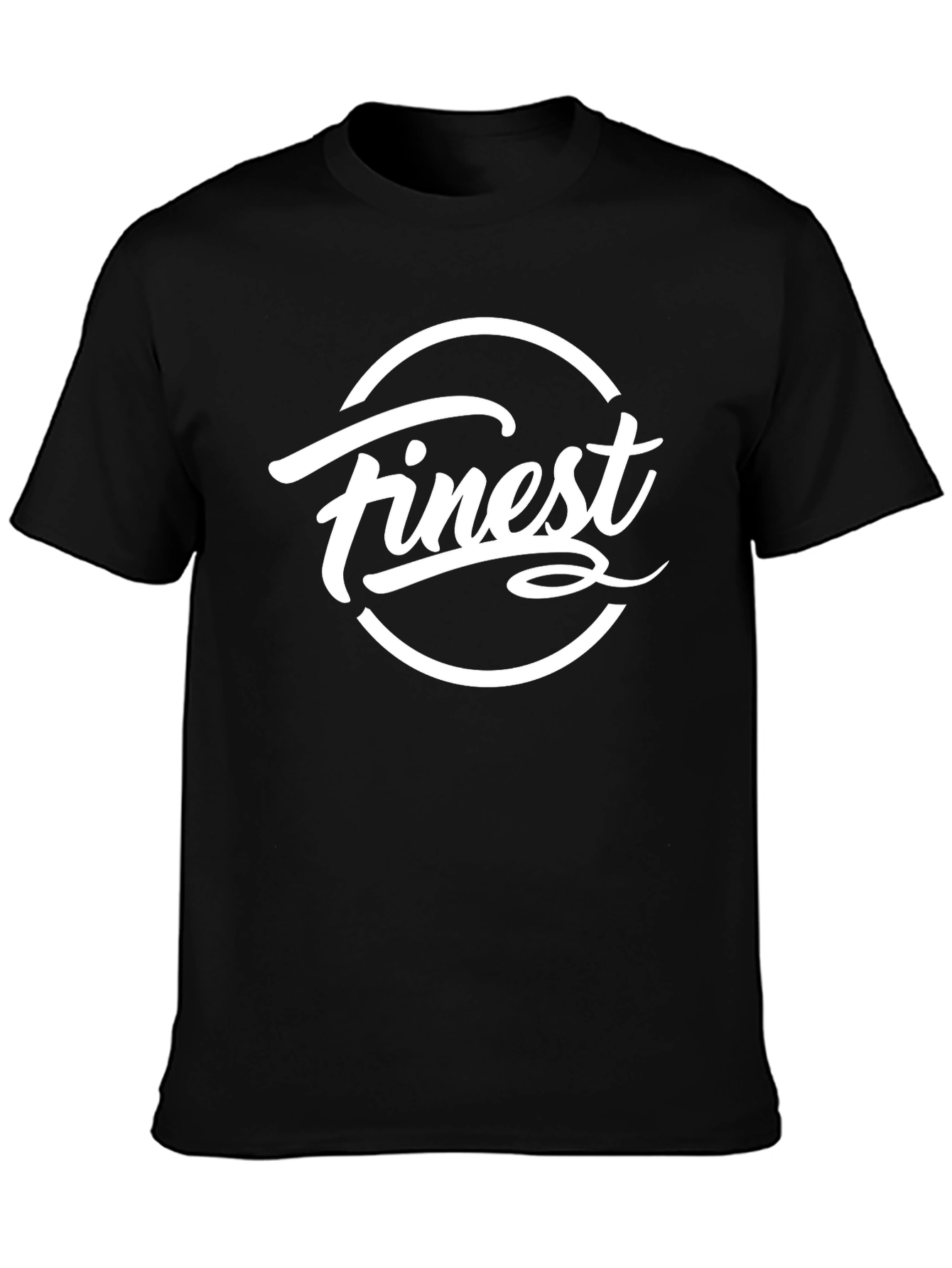 Finest Graphic Black T-Shirt - Stylish & Comfortable
