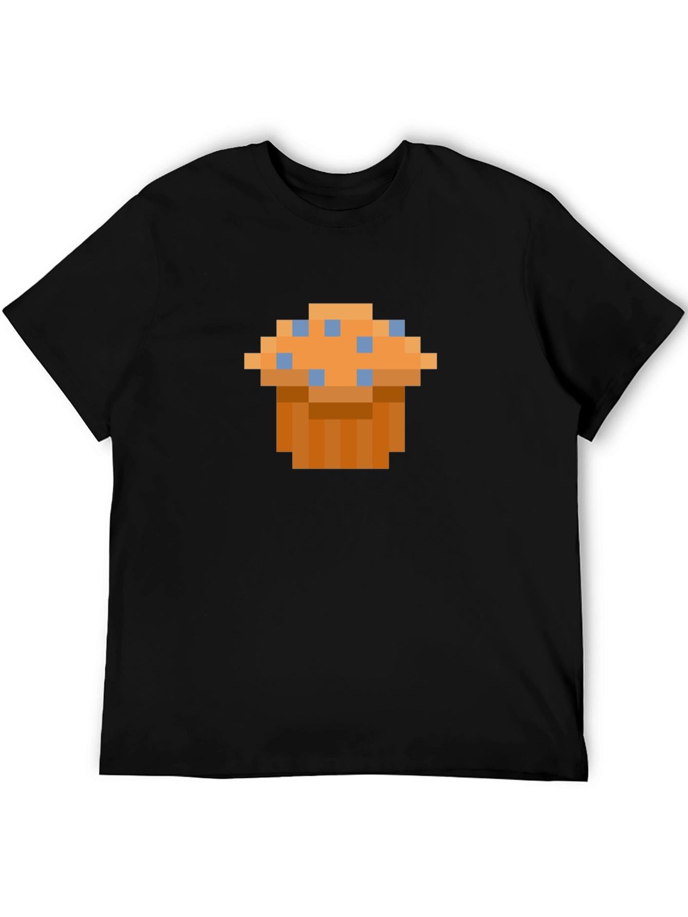 Pixel Art Muffin T-Shirt - Retro Gaming Style