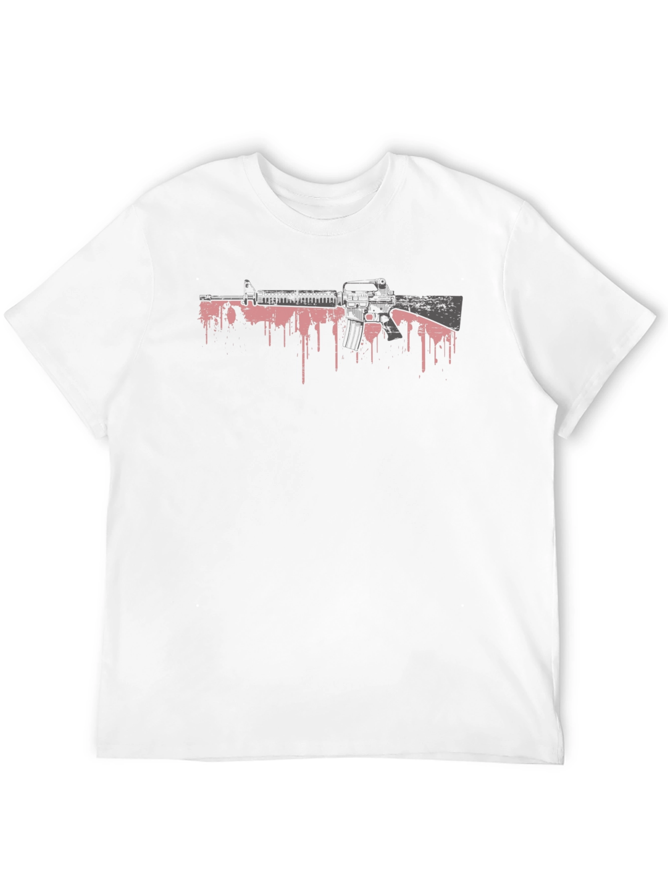 Gun Graphic Black T-Shirt