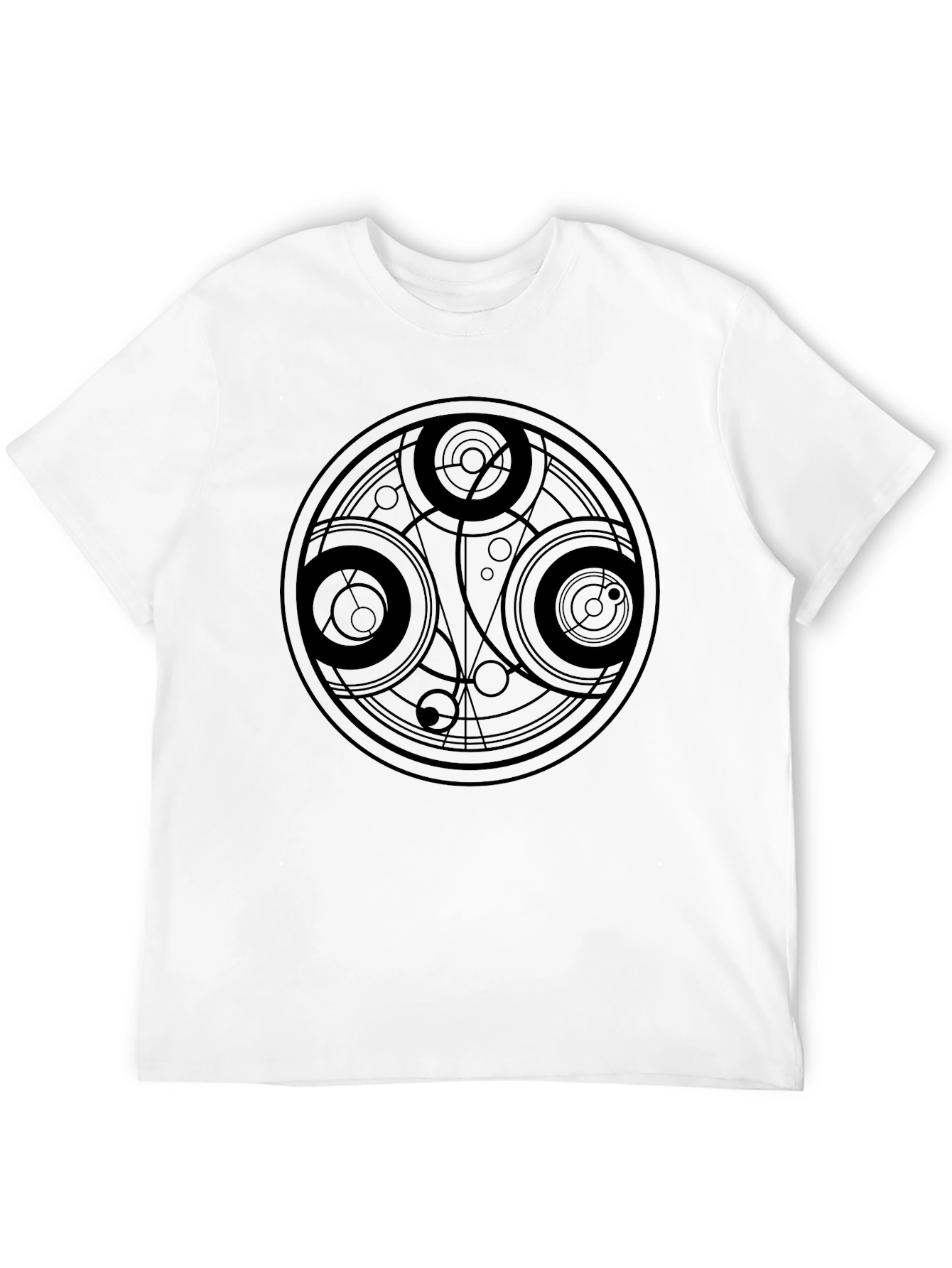 Doctor Who Gallifreyan Seal Black T-Shirt