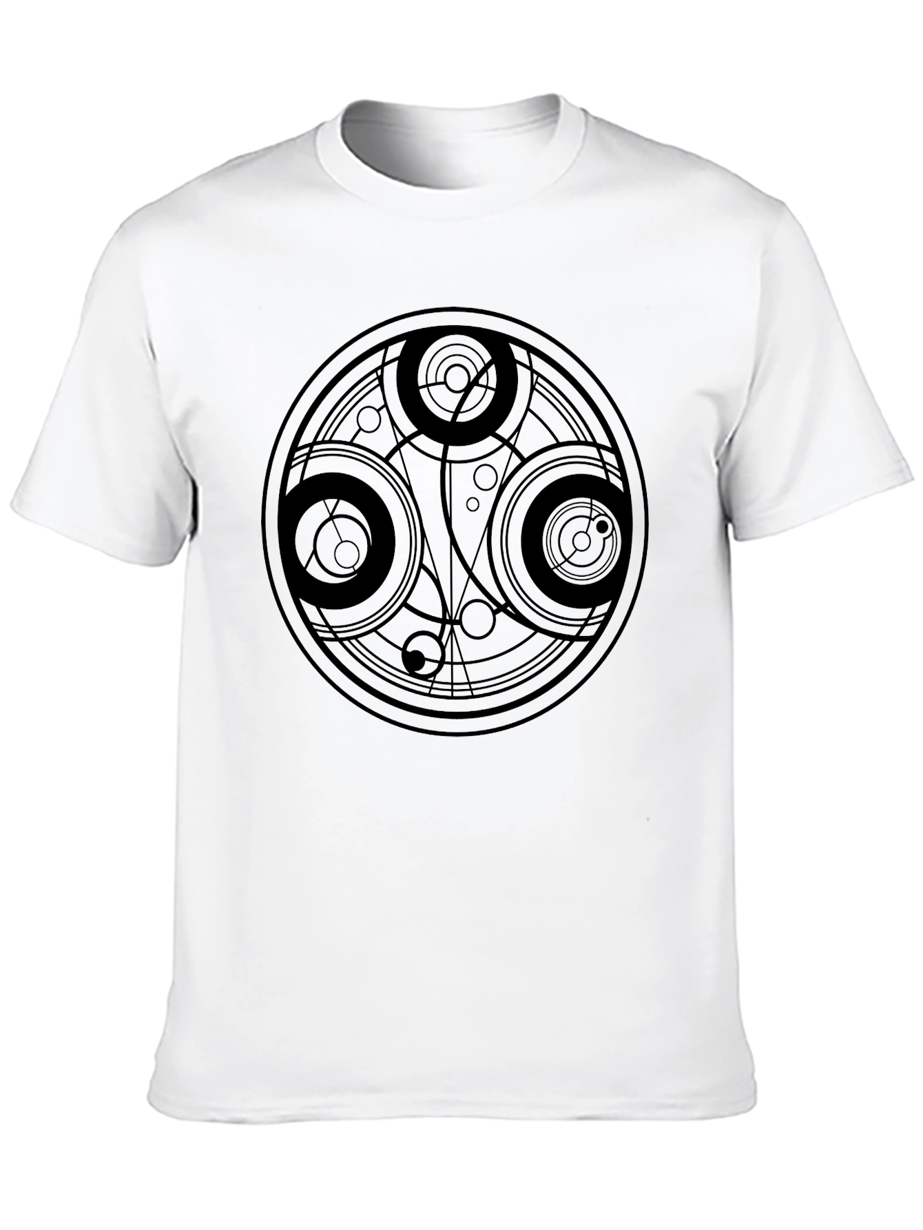 Doctor Who Gallifreyan Seal Black T-Shirt