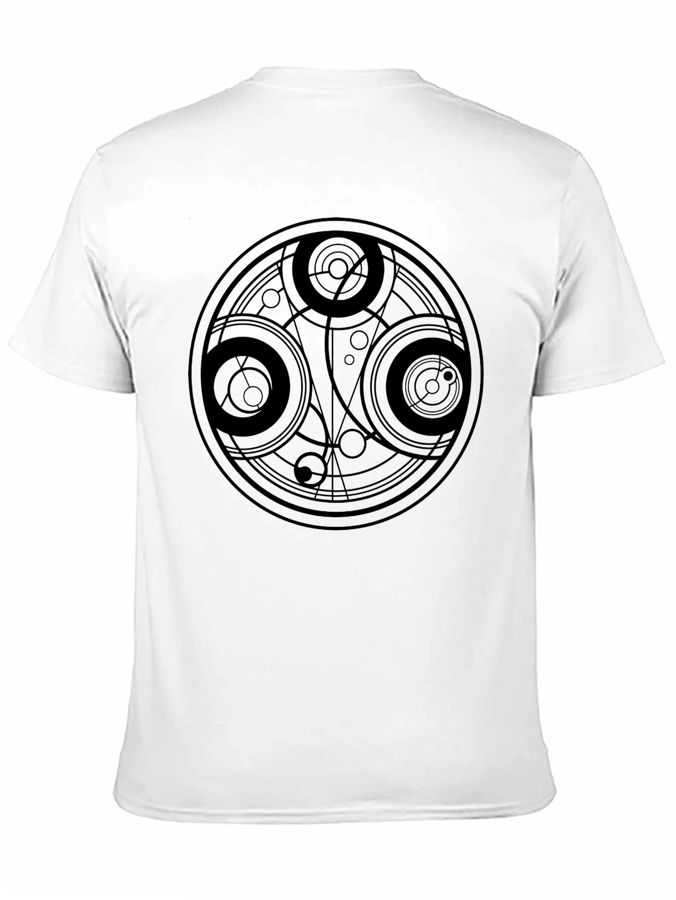 Doctor Who Gallifreyan Seal Black T-Shirt