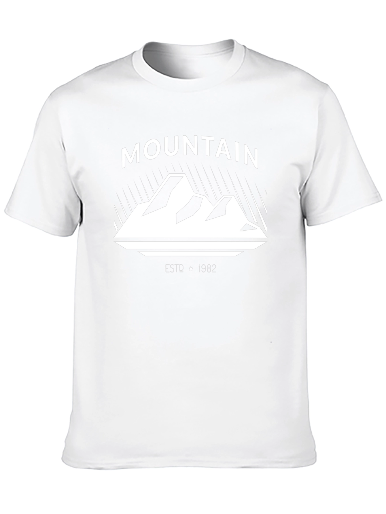 Mountain Graphic Black T-Shirt