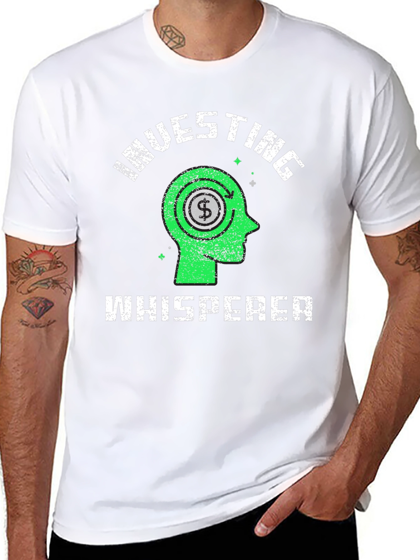 Investing Whisperer Graphic Tee - Black