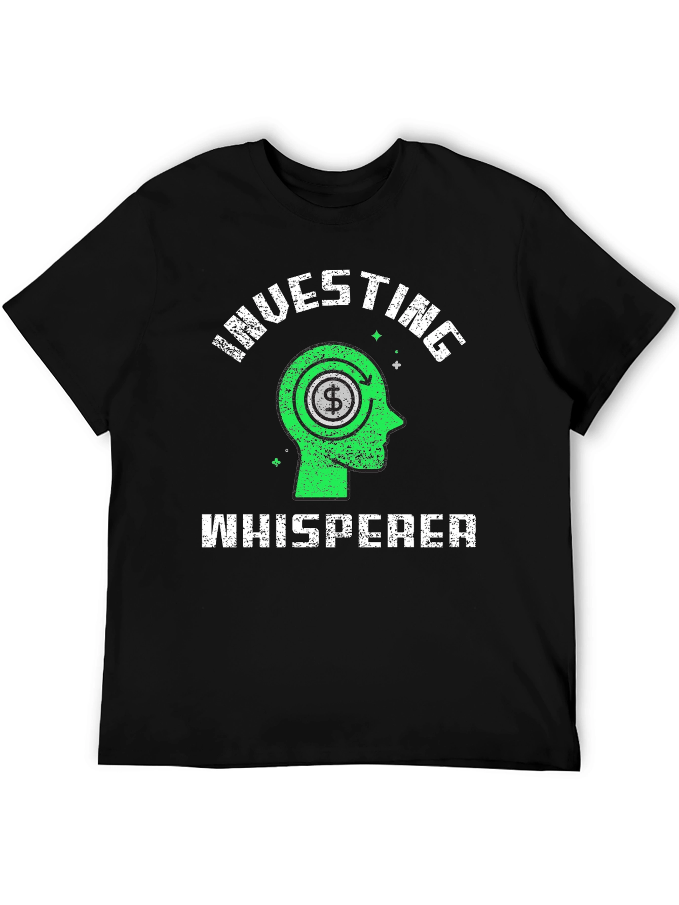 Investing Whisperer Graphic Tee - Black