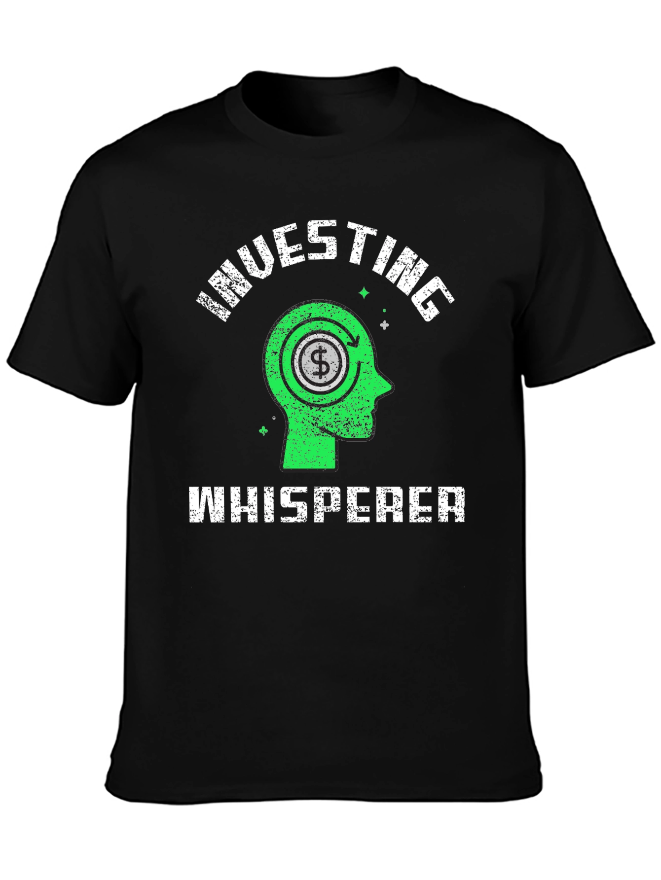 Investing Whisperer Graphic Tee - Black