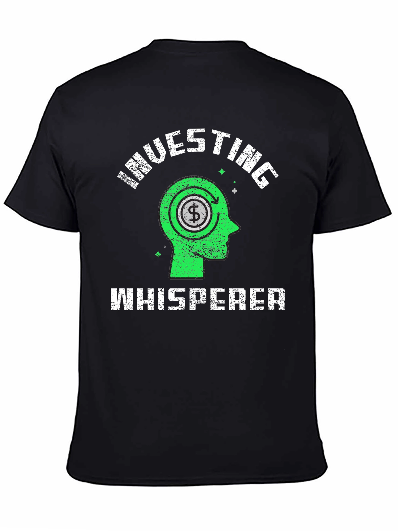 Investing Whisperer Graphic Tee - Black