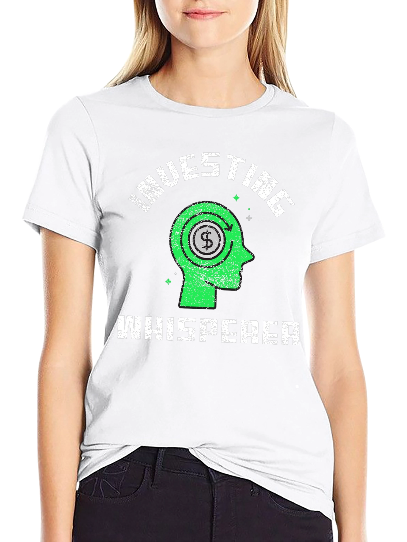 Investing Whisperer Graphic Tee - Black