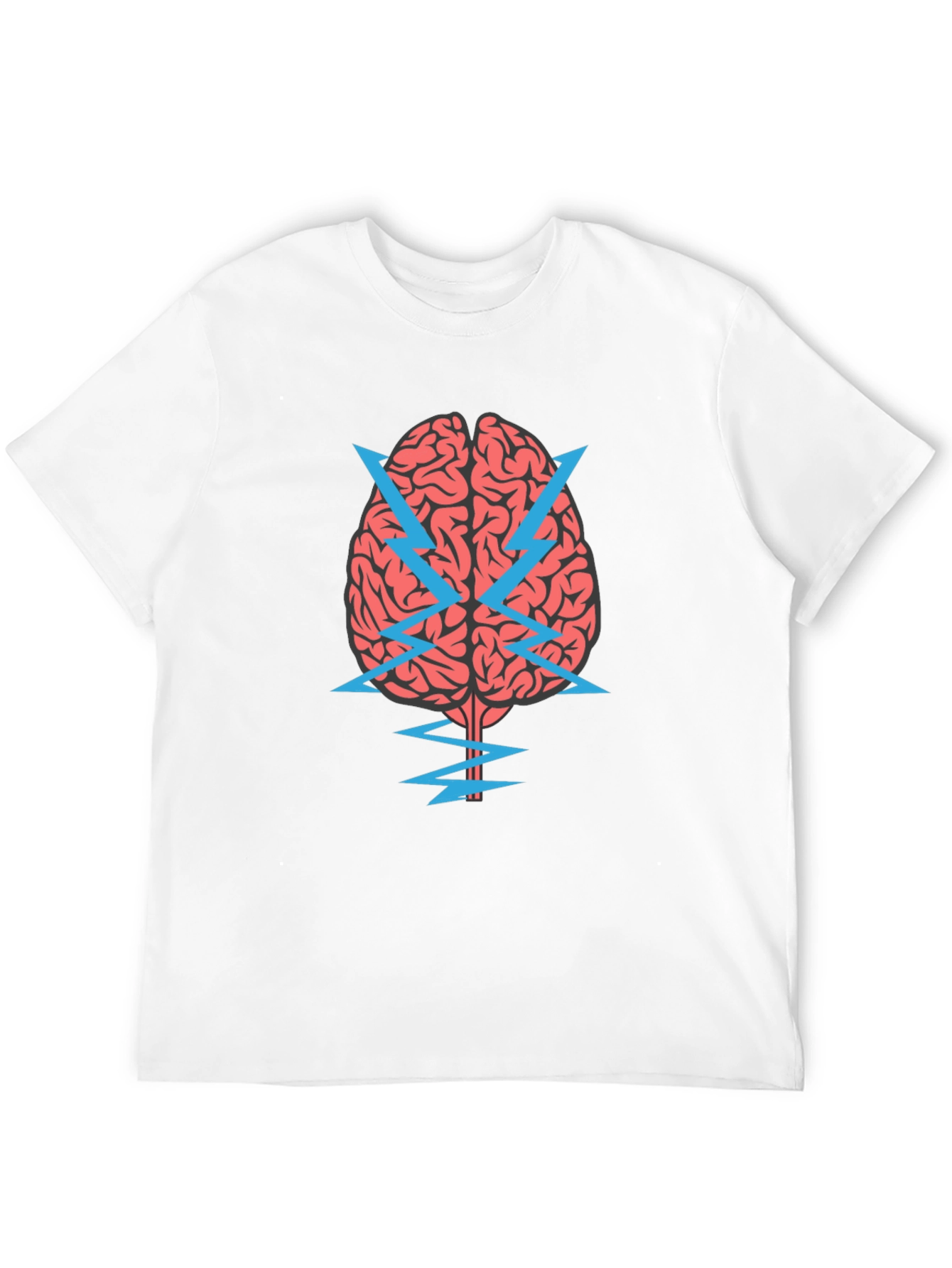Brainstorm T-Shirt - Mens Black Graphic Tee