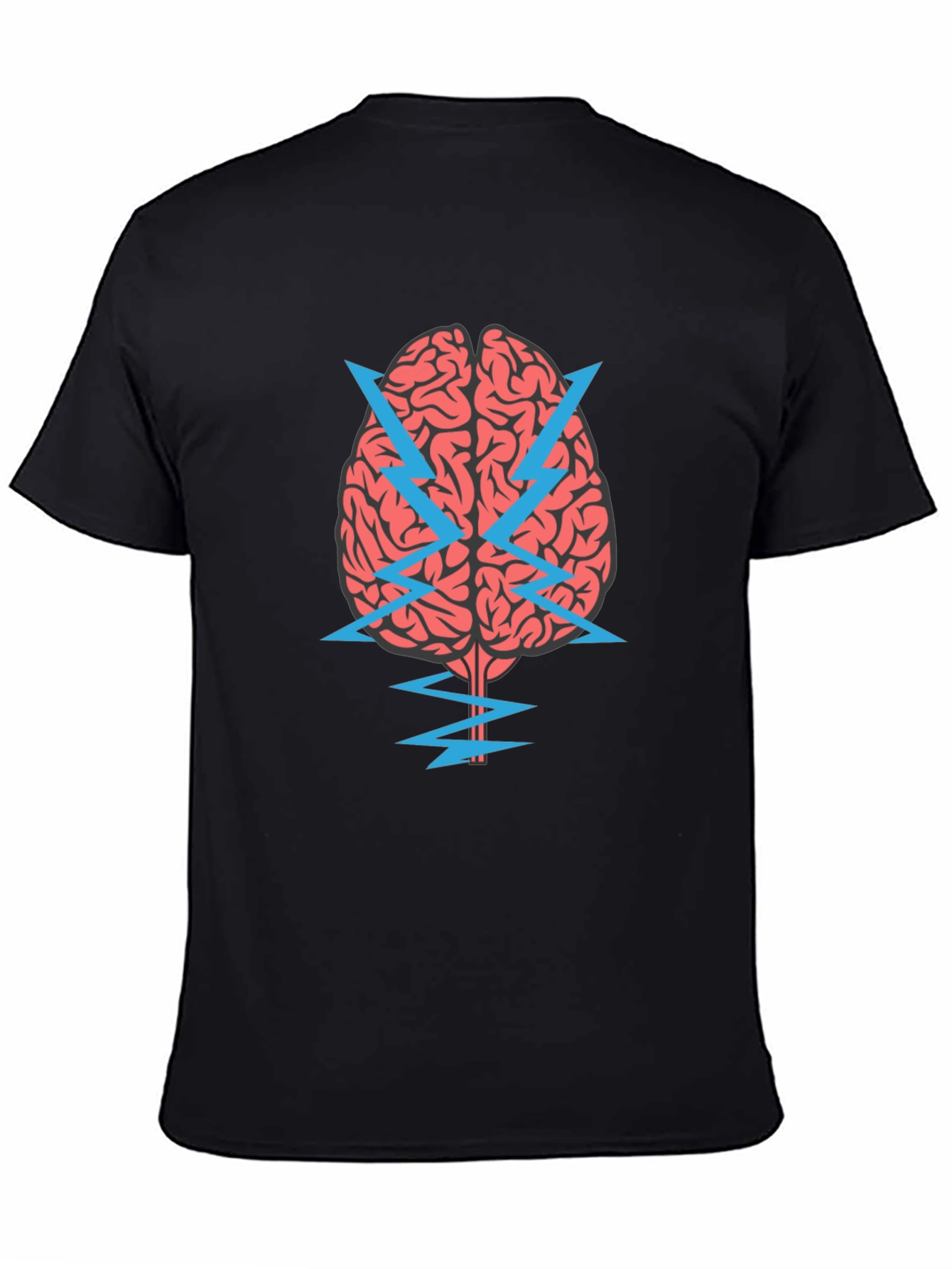 Brainstorm T-Shirt - Mens Black Graphic Tee