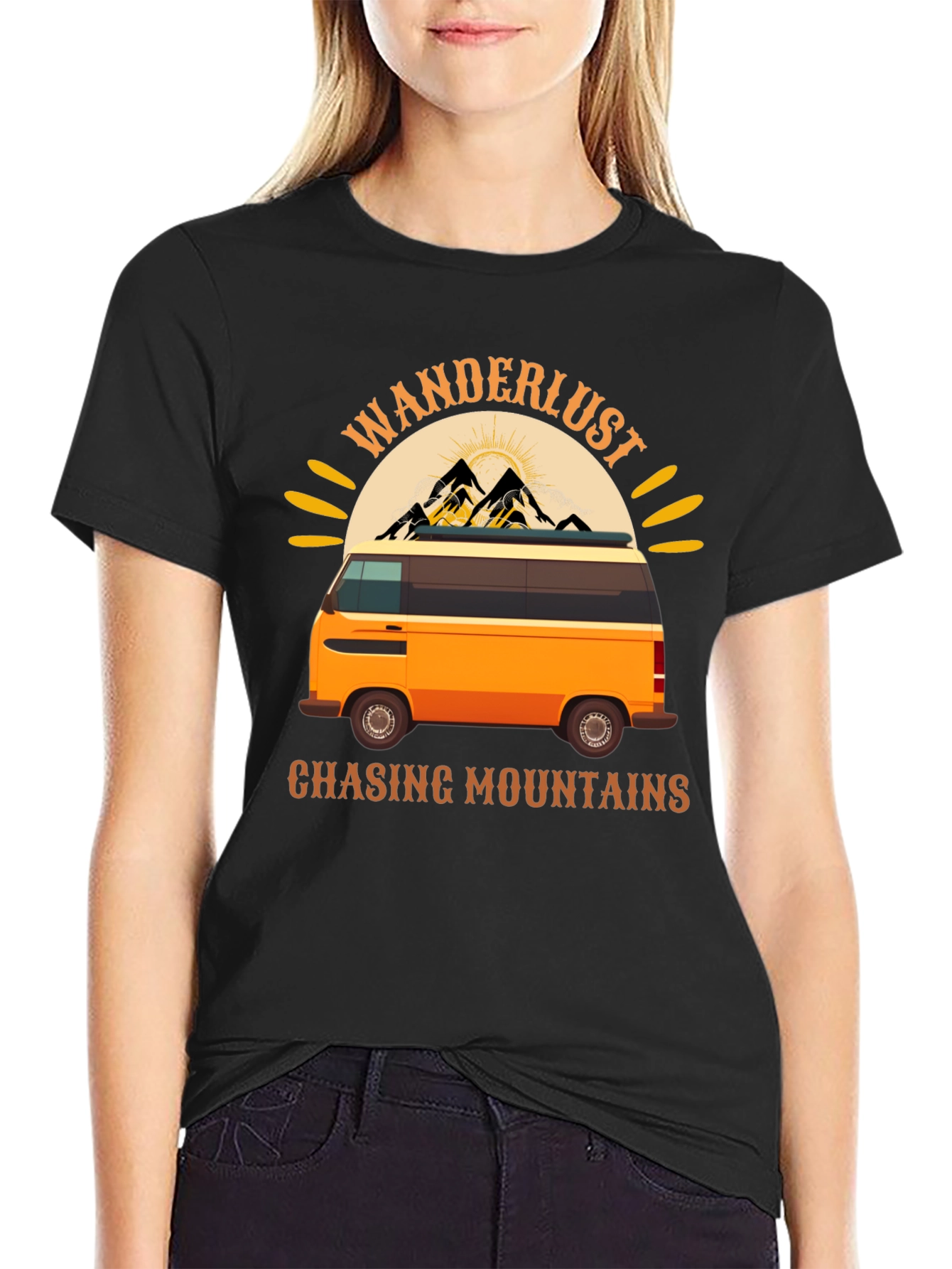 Wanderlust Mountain Van Graphic Tee